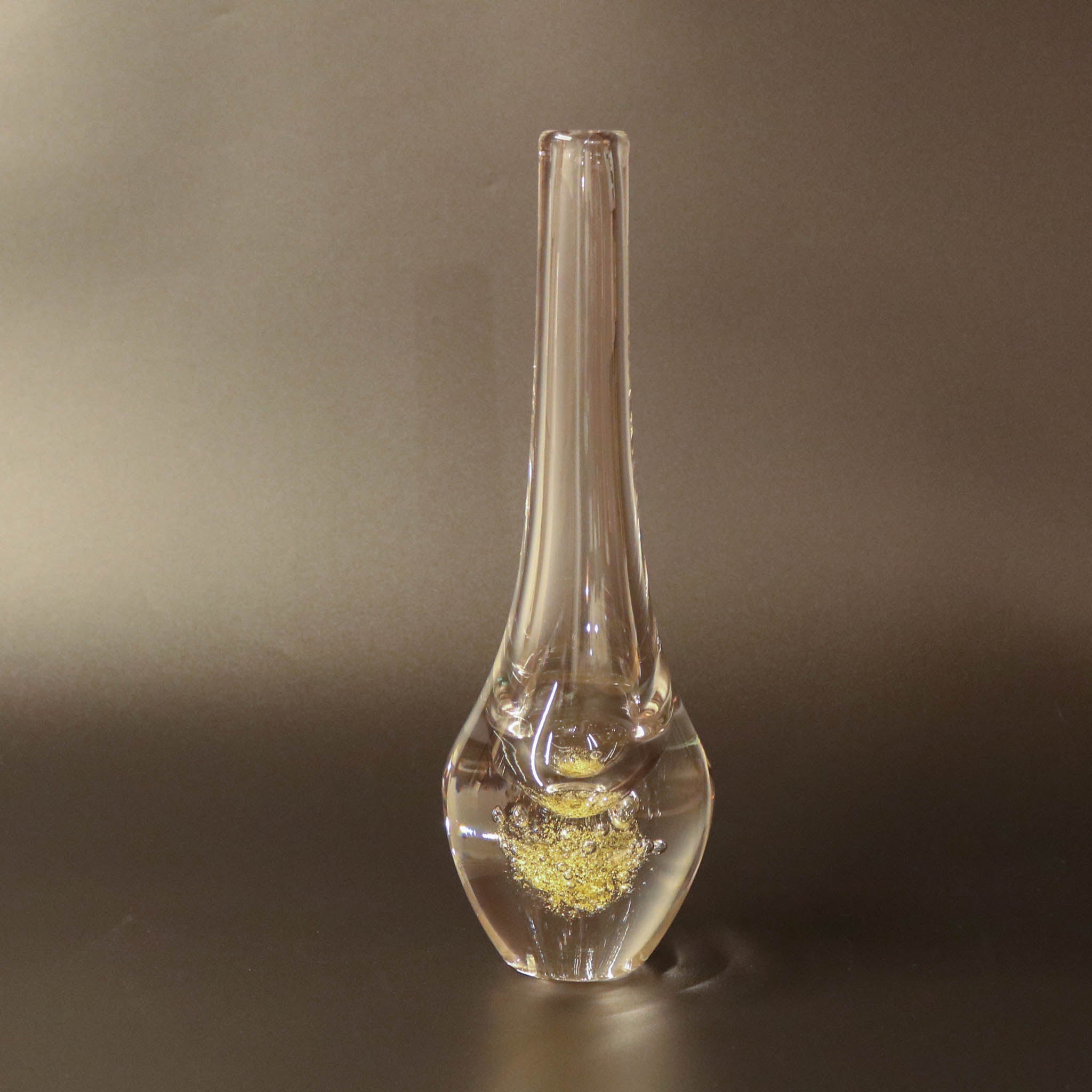 金沢金箔 | バブル花器 | 鶴首 | 箔座