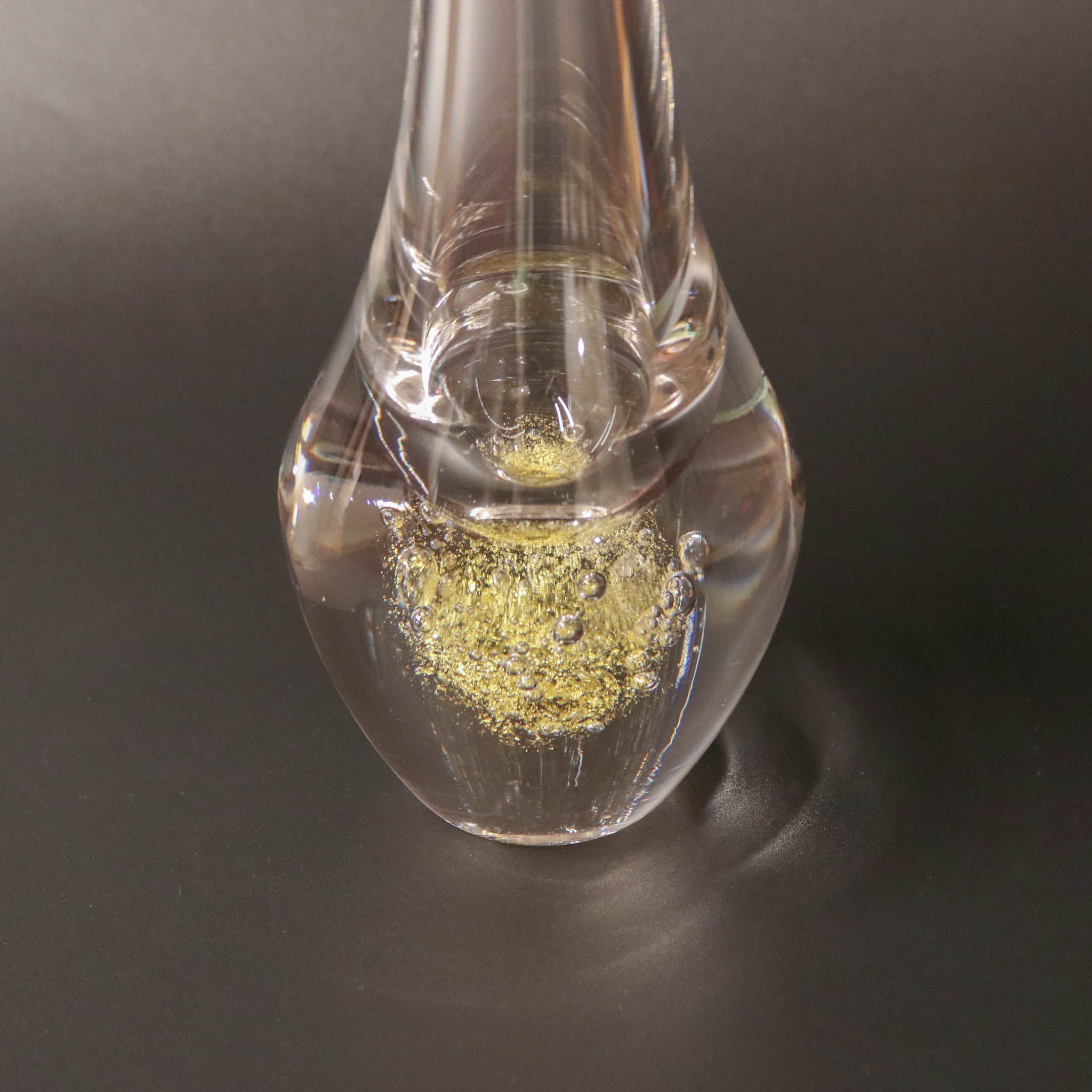 金沢金箔 | バブル花器 | 鶴首 | 箔座