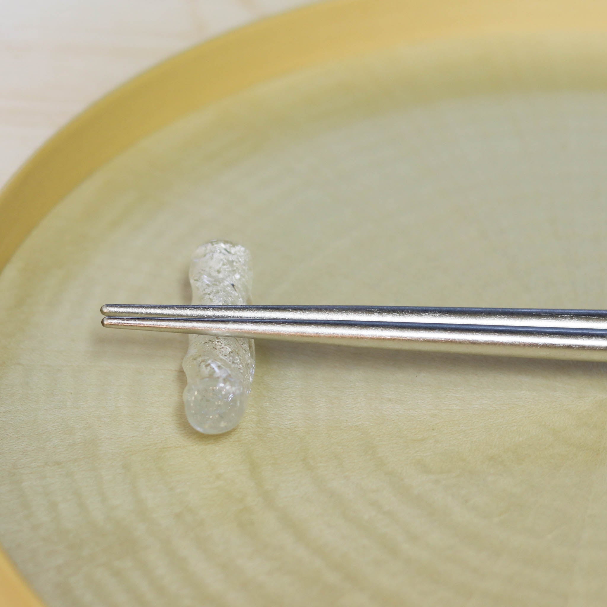 金沢金箔 | ガラス箸置 5個セット | ねじり | 箔座