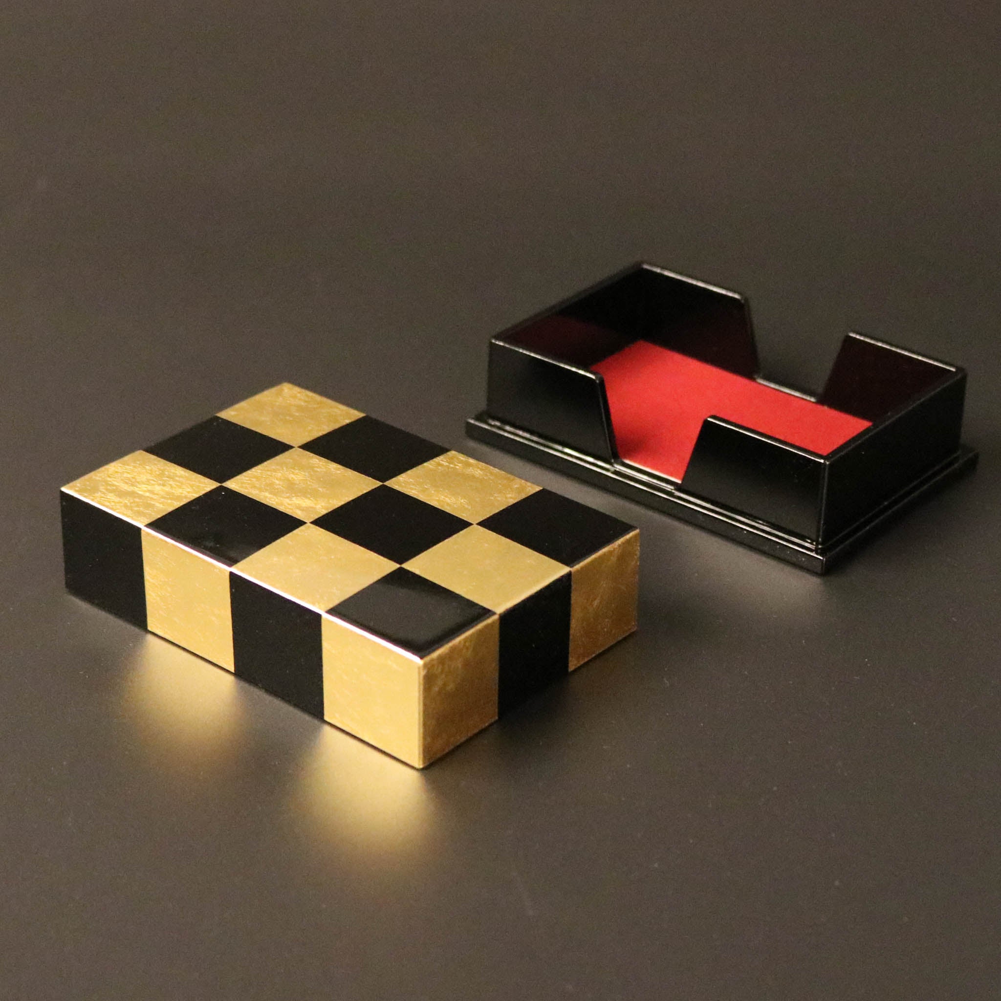 金沢金箔 | 名刺ケース | 市松 | 箔座