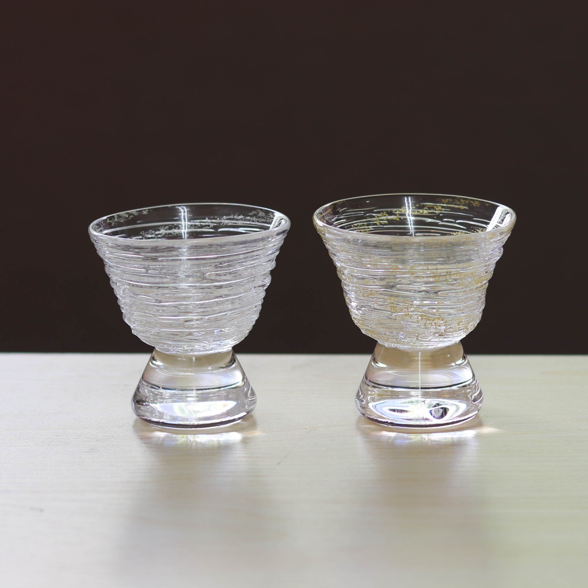 金沢金箔 酒器 | 氷結酒盃 | 金銀ペア | 箔座