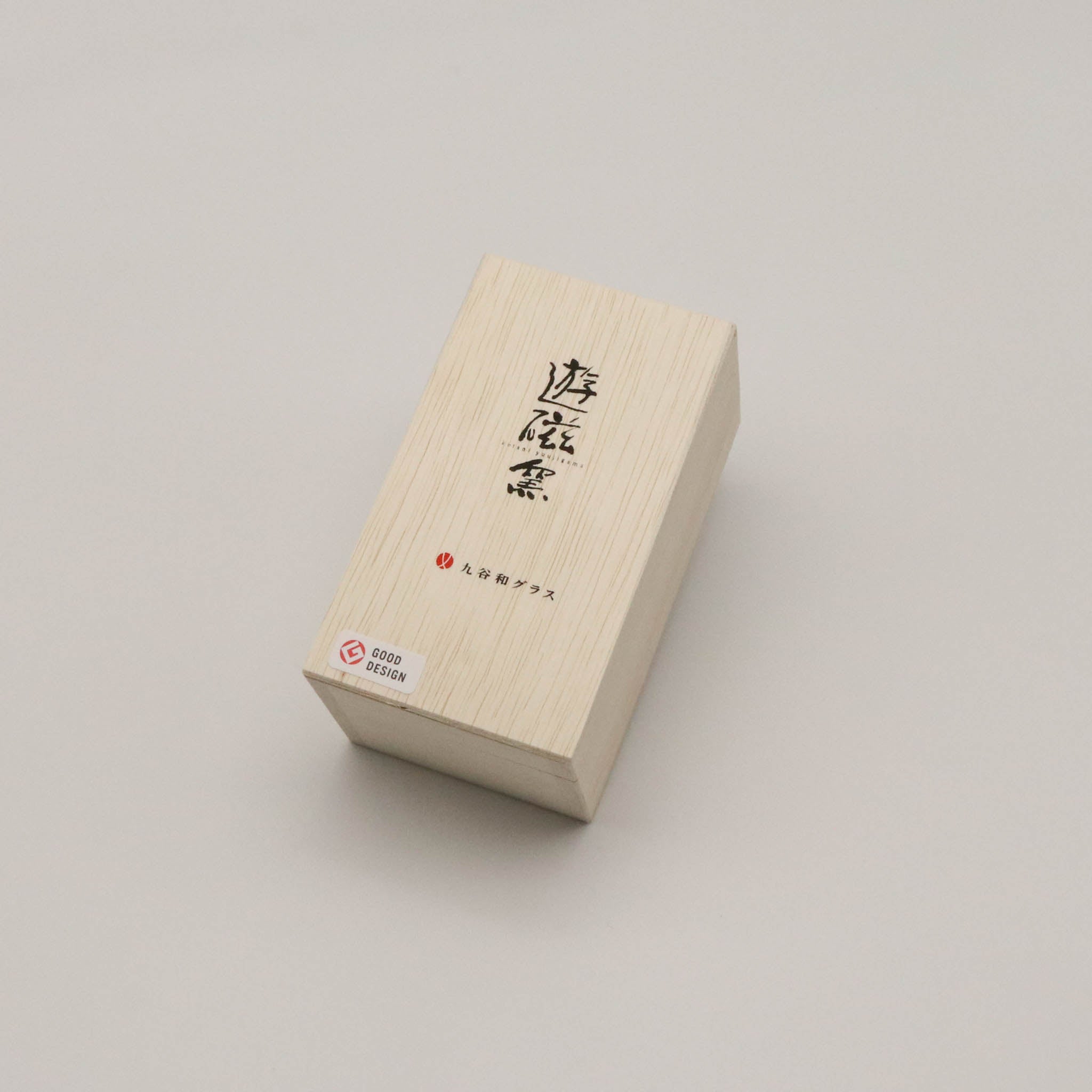 九谷和グラス | 冷酒グラス | 格子 | 選べる台座6種 | 清峰堂