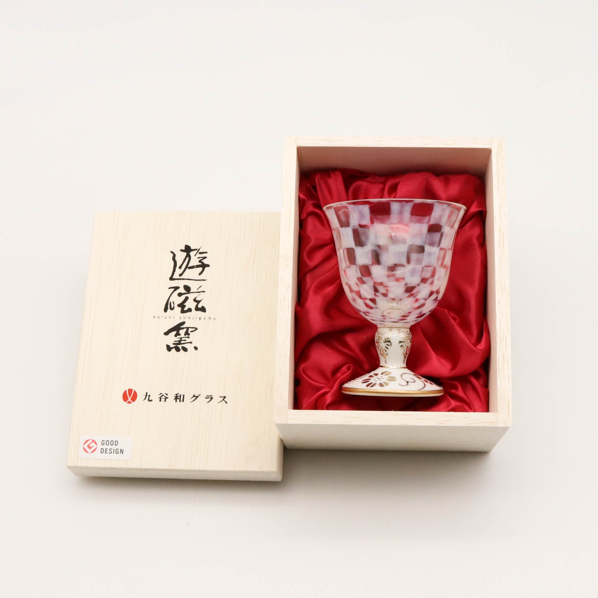 九谷和グラス | 冷酒オパール | オパール | 選べる台座6種 | 清峰堂