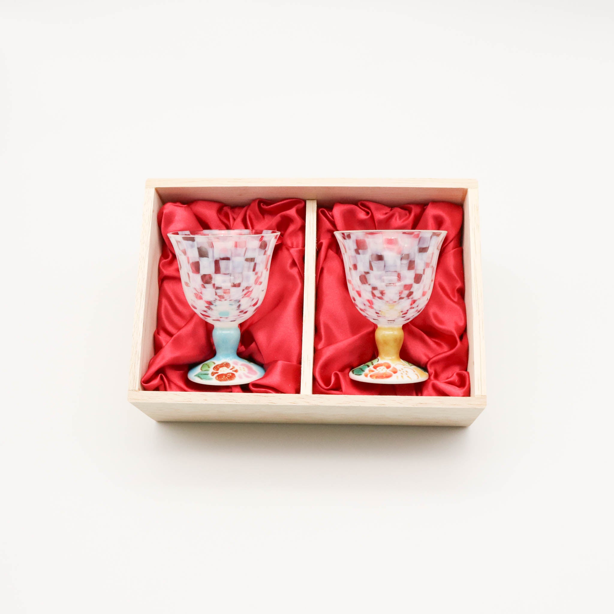 九谷和グラス | 冷酒オパール | オパール | 選べるペア3種 | 清峰堂