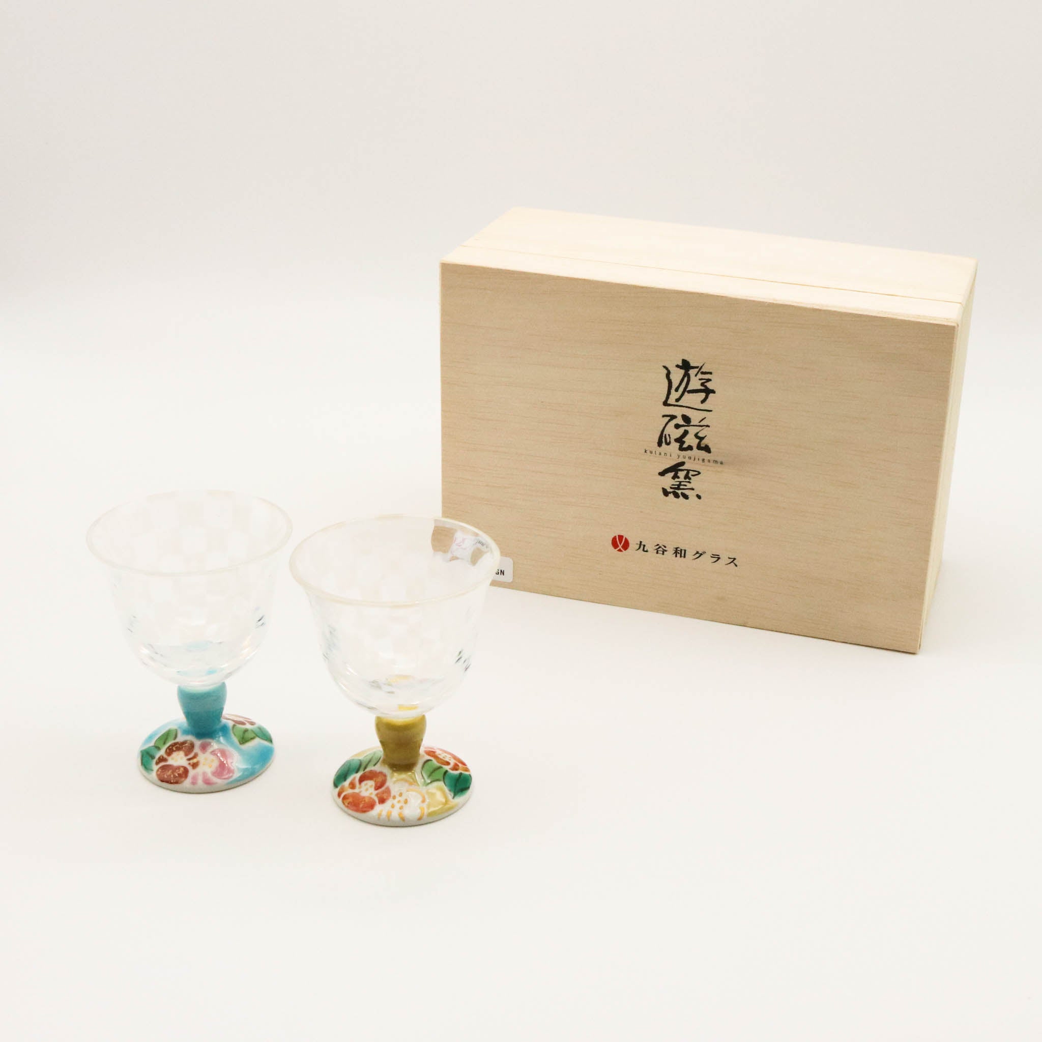 九谷和グラス | 冷酒オパール | オパール | 選べるペア3種 | 清峰堂