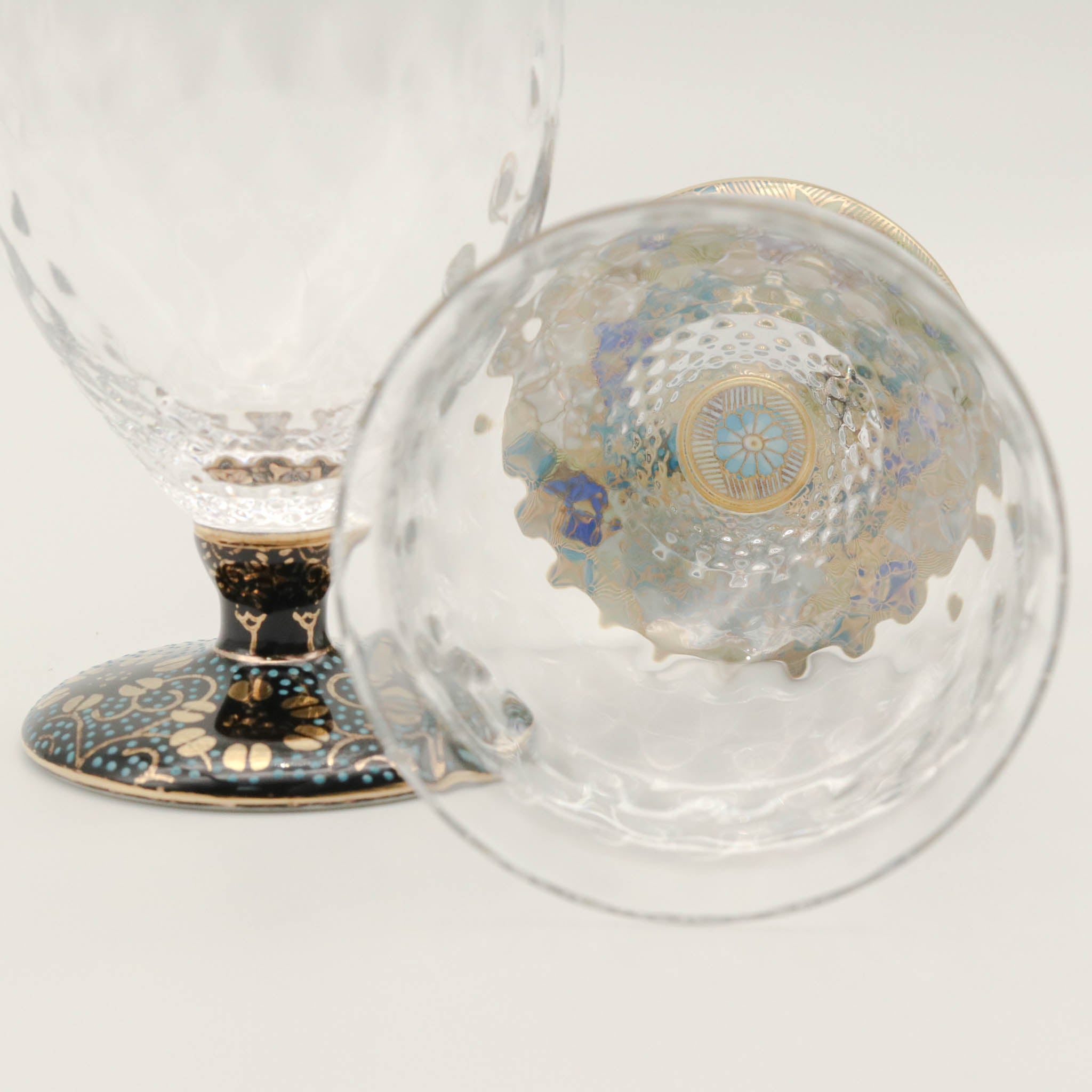 九谷和グラス | フリーグラス中 | 格子 | 選べる6種 | 清峰堂