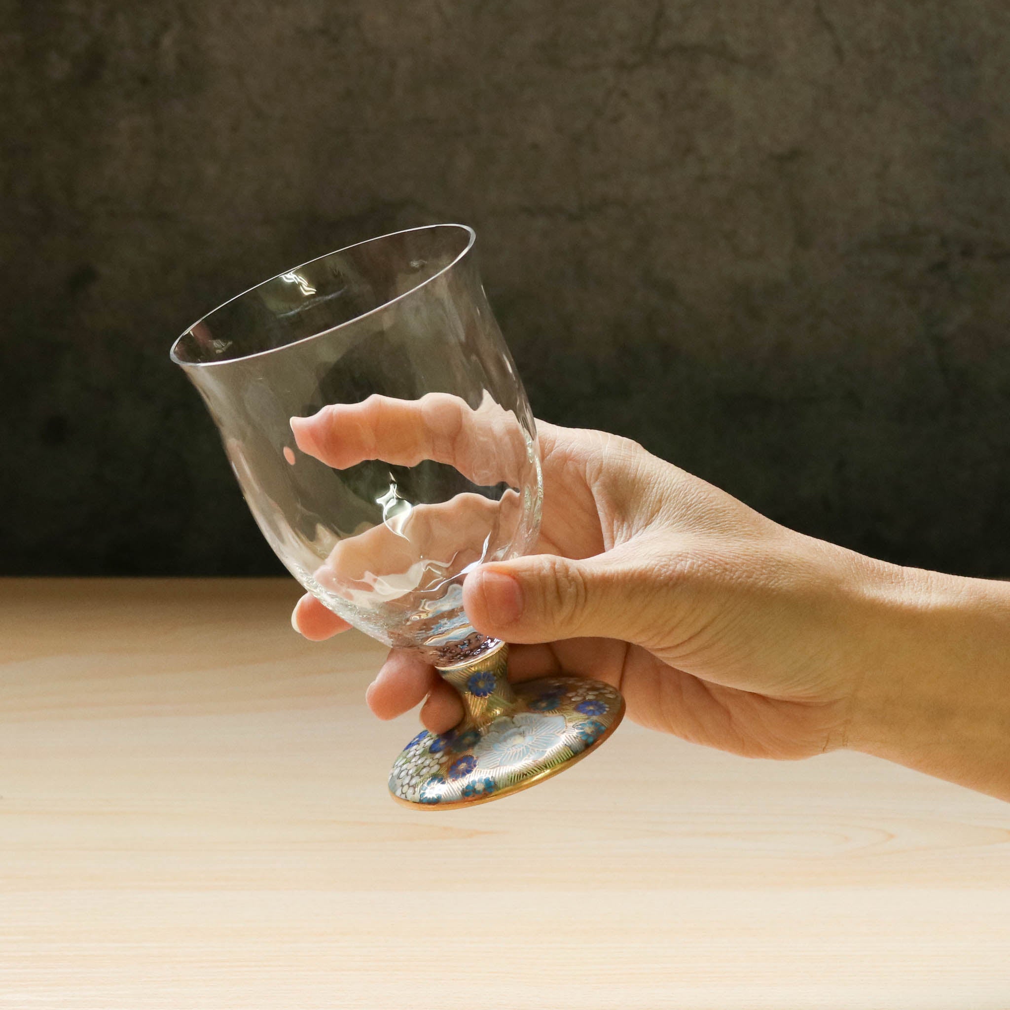 九谷和グラス | フリーグラス中 ペア | 格子 | 選べるペア3種 | 清峰堂