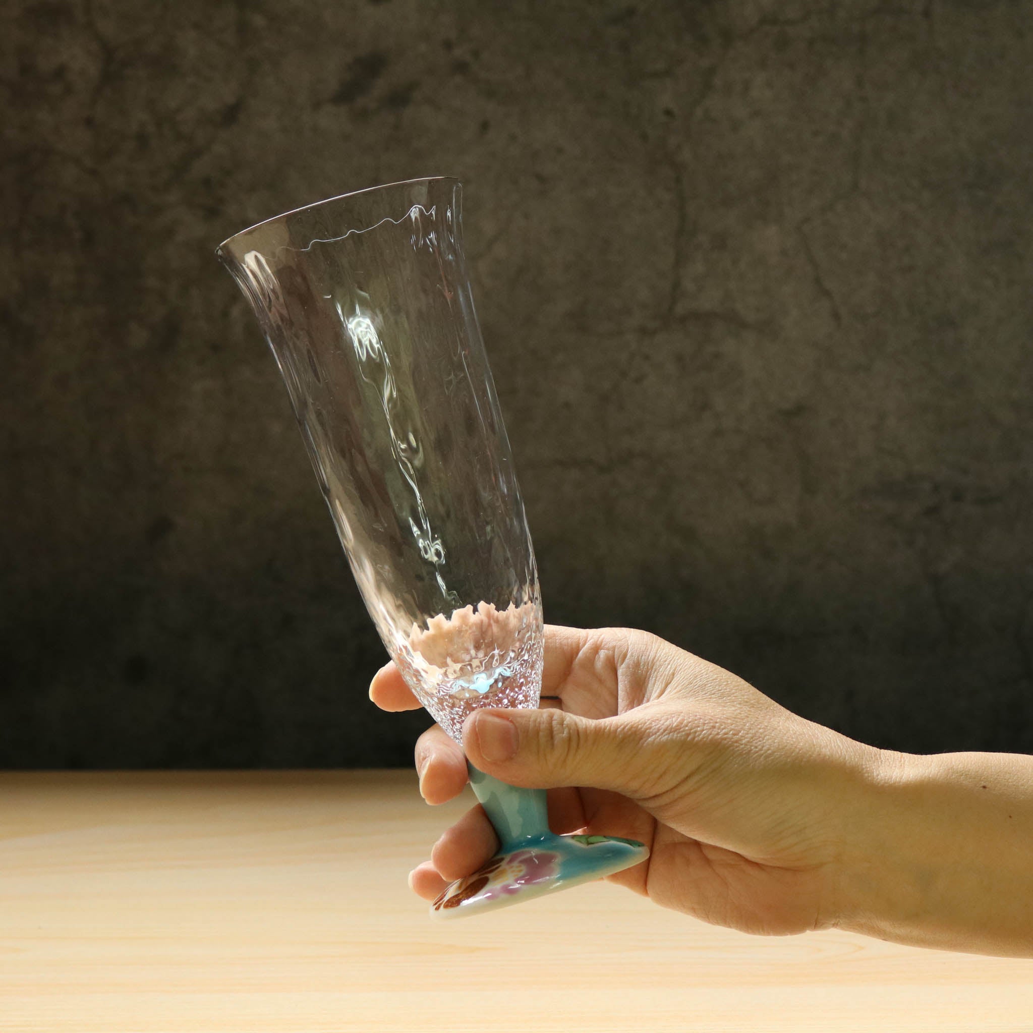 九谷和グラス | 麦酒グラス ペア | 格子 | 選べるペア3種 | 清峰堂