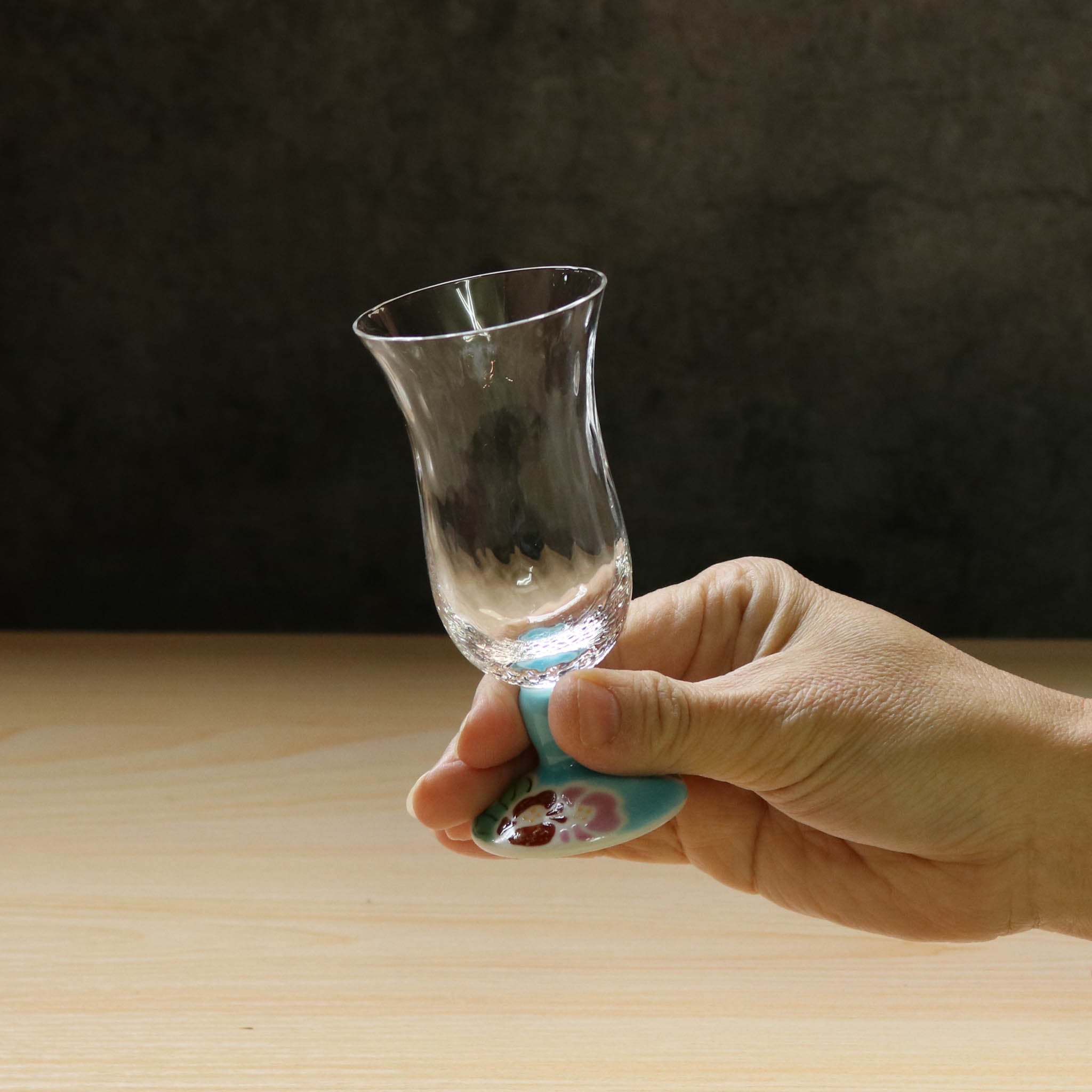 九谷和グラス | 冷酒グラス ペア | 格子 | 選べるペア3種 | 清峰堂