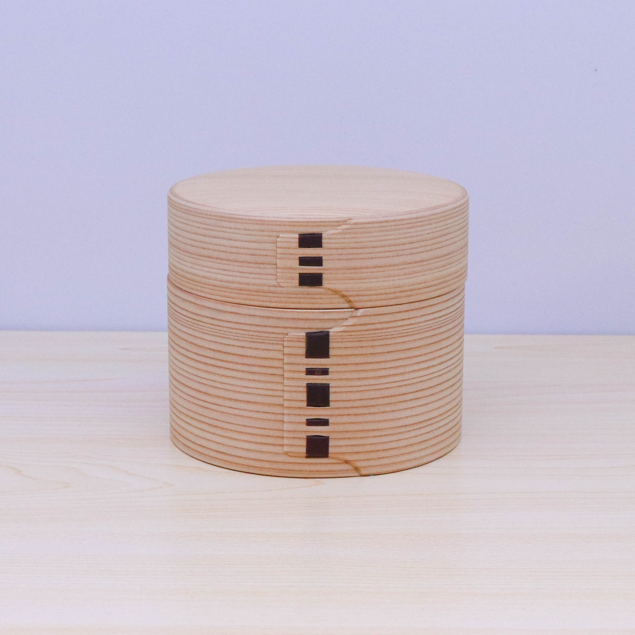 大館曲げわっぱ 弁当箱 | 秋田杉 | 二ツ重丸弁当 | 大館工芸社