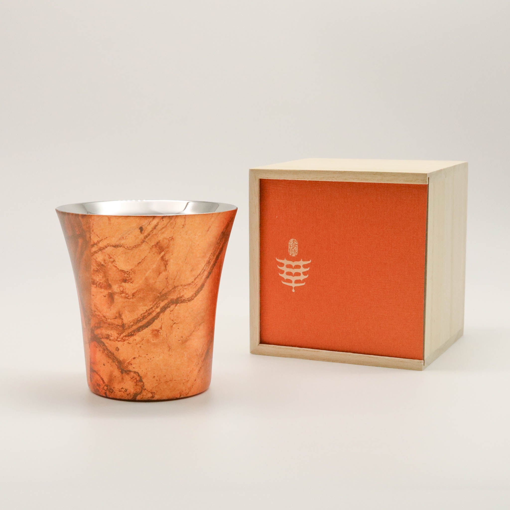 二重タンブラー | 漆磨 SHI-MOA | 260ml 赤金 akagane | アルチザン