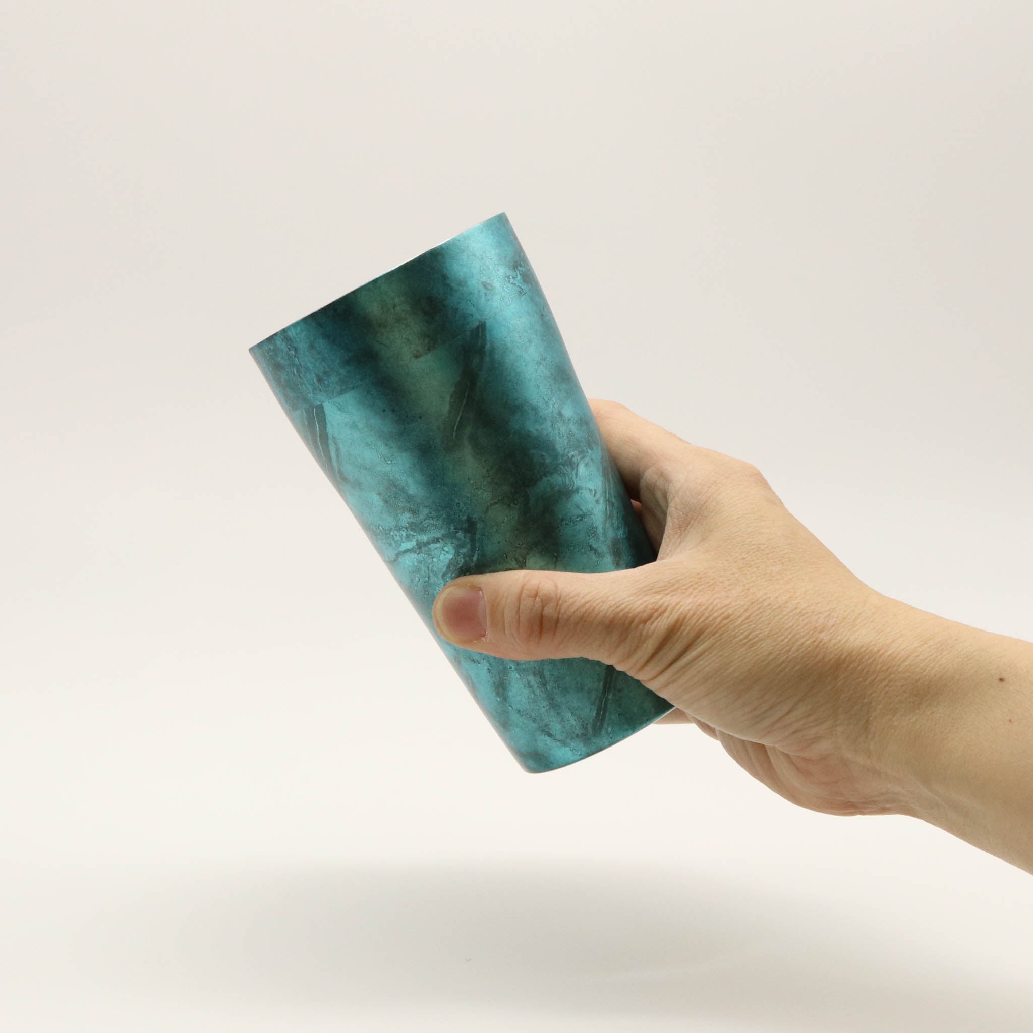 二重タンブラー | 漆磨 SHI-MOA | 310ml 紺藍 konai | アルチザン