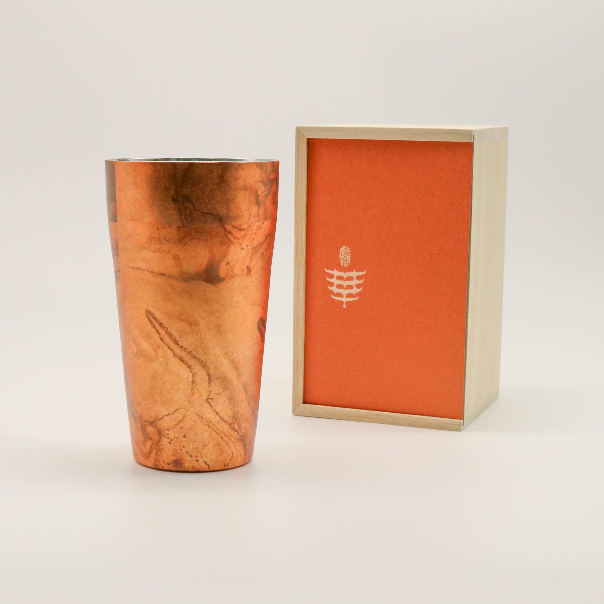 二重タンブラー | 漆磨 SHI-MOA | 310ml 赤金 akagane | アルチザン