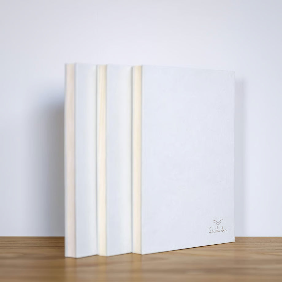 Shiki bun 木のノート | B6 ソフトカバー付 | 信州経木shiki