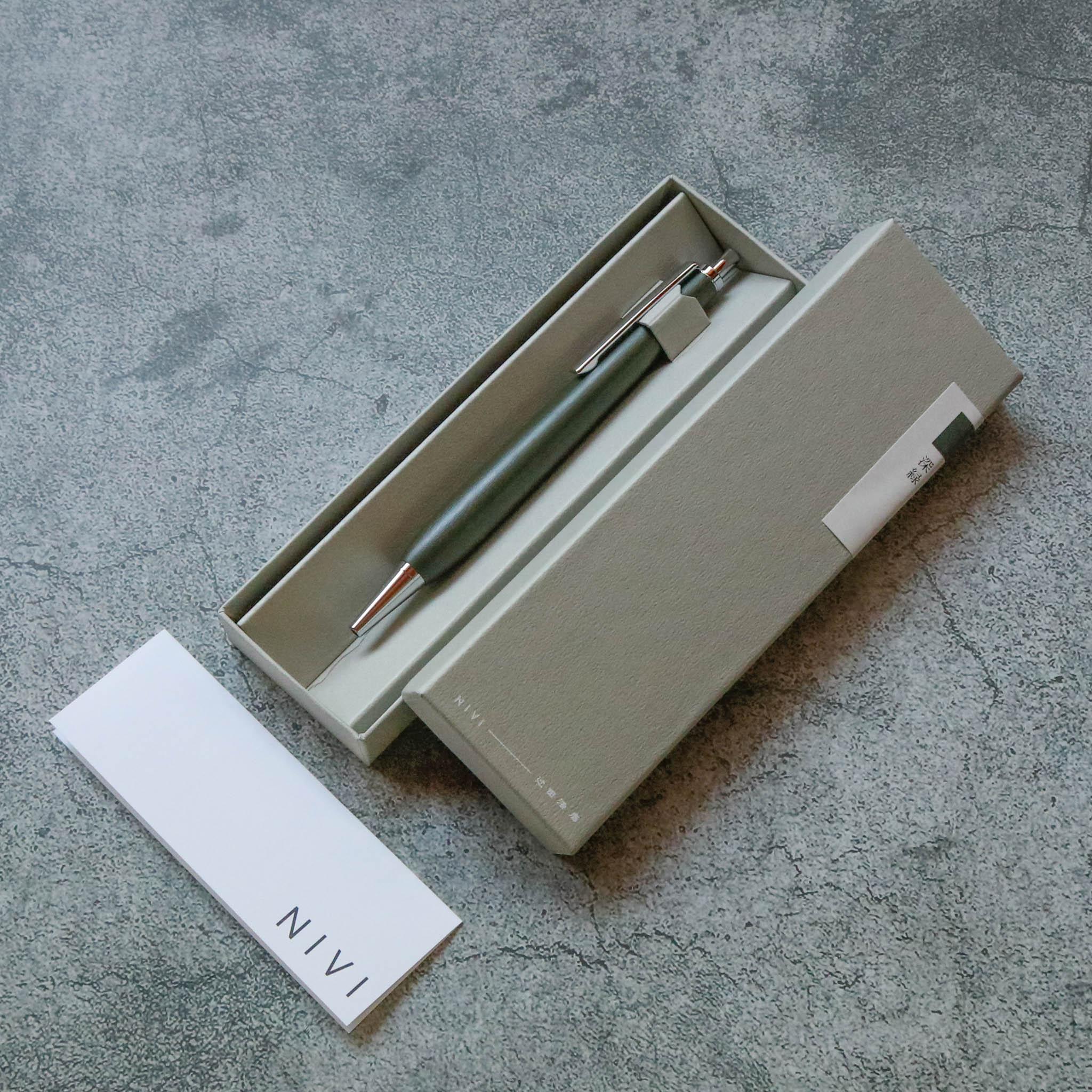 漆 ボールペン | NIVI PEN | 深緑 | 辻田漆店