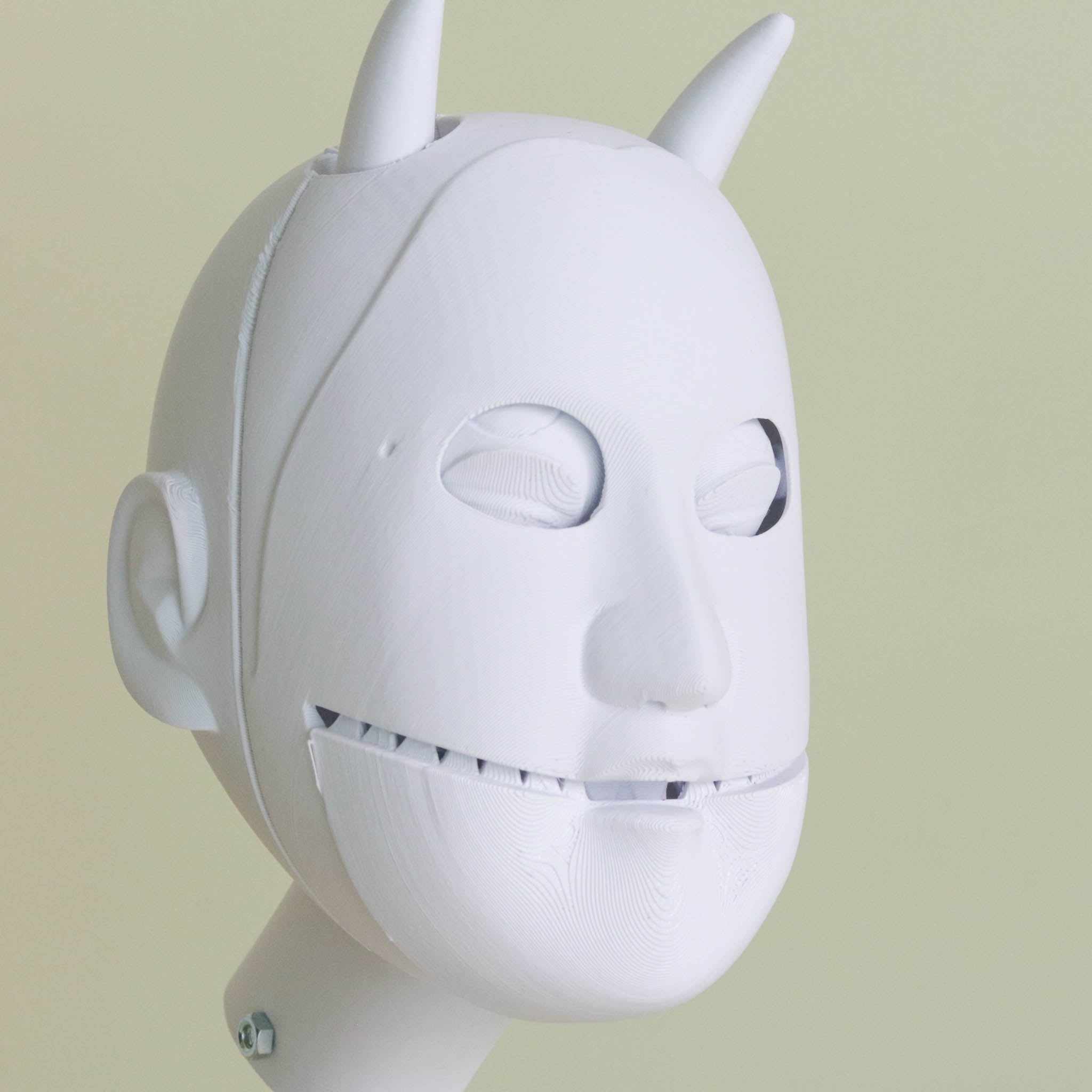 体験キット|阿波人形浄瑠璃 からくり人形頭 組立キット|3D DEKO PROJECT