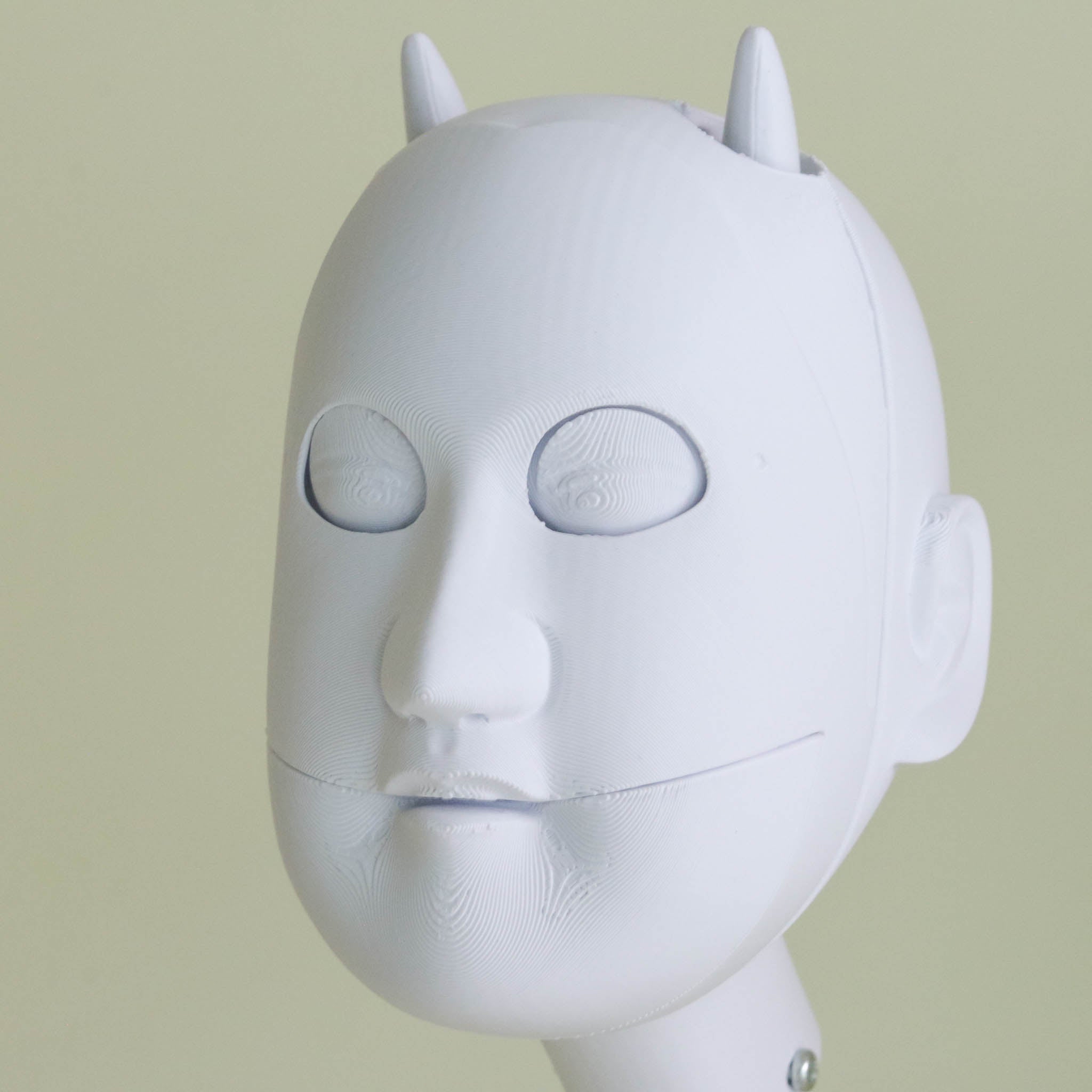 体験キット|阿波人形浄瑠璃 からくり人形頭 組立キット|3D DEKO PROJECT
