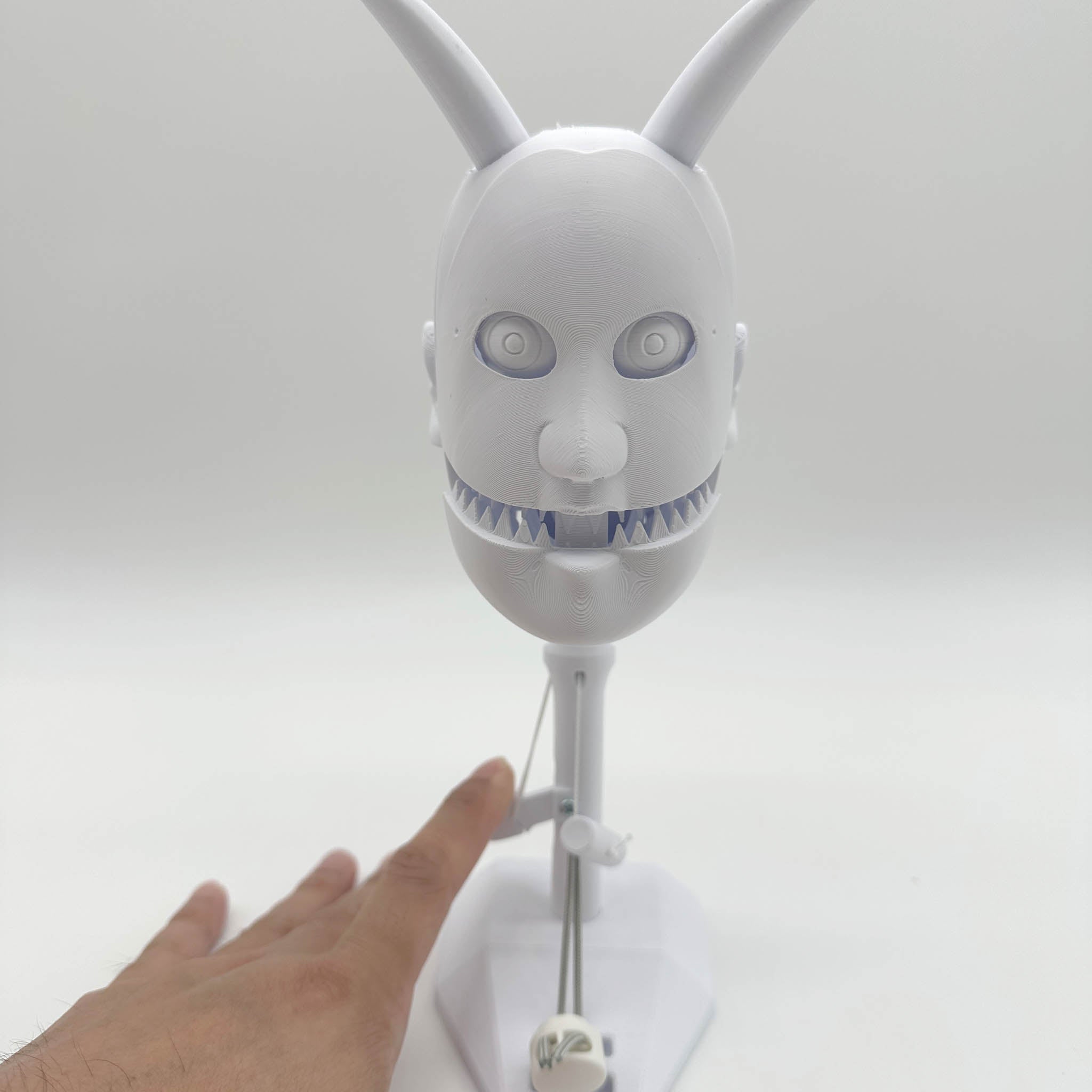 体験キット|阿波人形浄瑠璃 からくり人形頭 組立キット|3D DEKO PROJECT