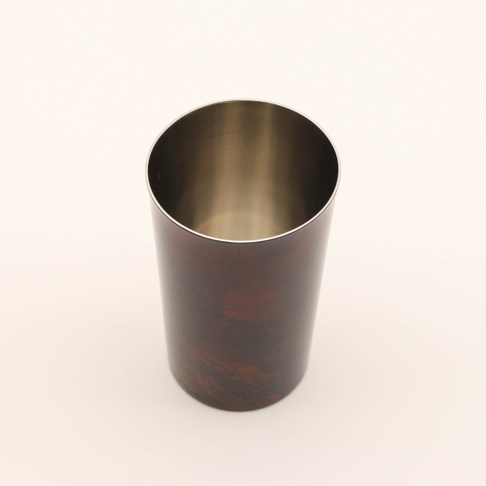 山中塗 カップ | 漆磨 | 白檀 ハイボール | 二重構造 黒 | ウチキ