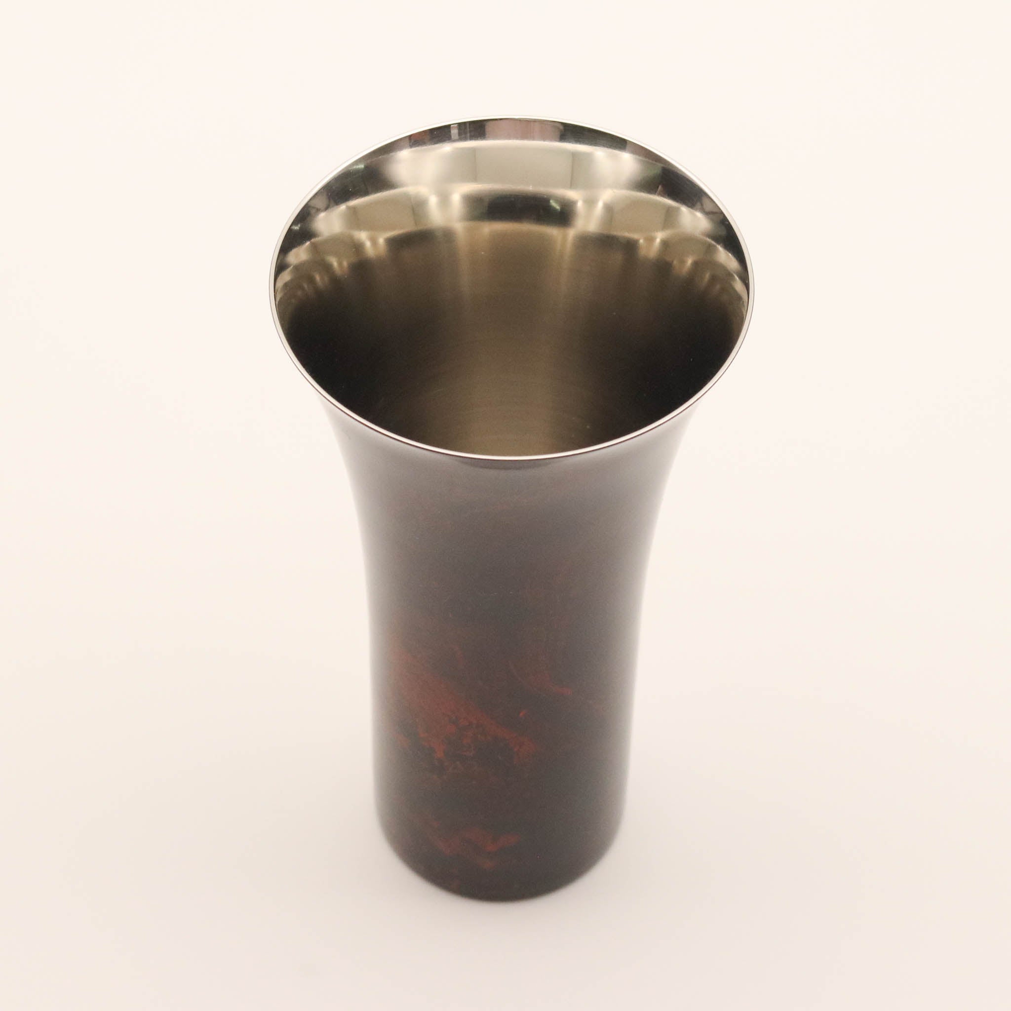 山中塗 カップ | 漆磨 | 白檀 シングル L | 黒 | ウチキ