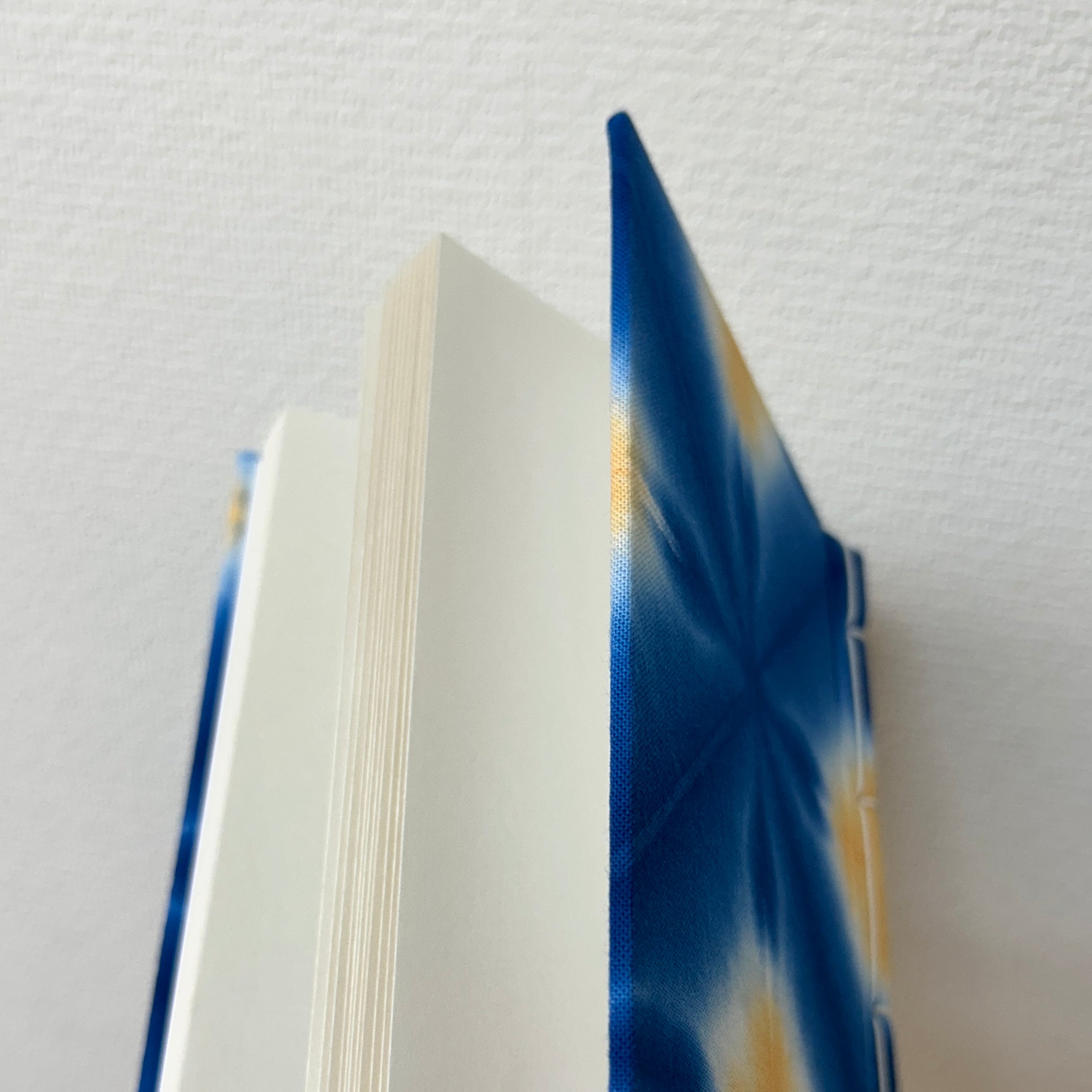 和綴じ本 | 有松絞り・美濃和紙 | 藍/橙 | 御朱印帳 | 和綴じ堂