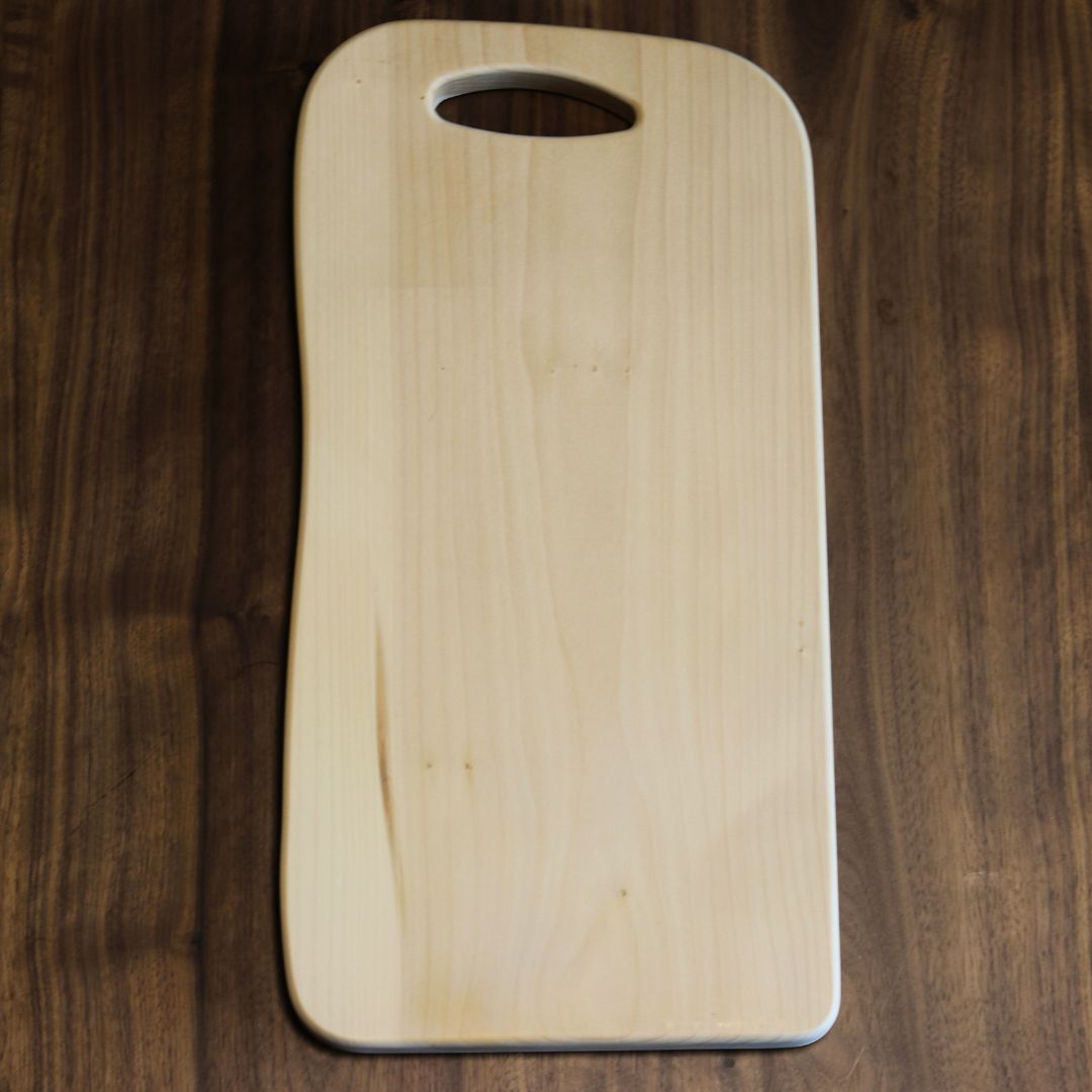 木工製品 | いちょうの木のまな板 | かどまる 大 | woodpecker