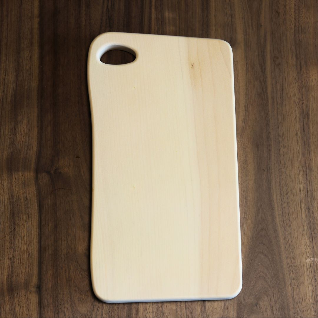 木工製品 | いちょうの木のまな板 | かどまる 中 | woodpecker