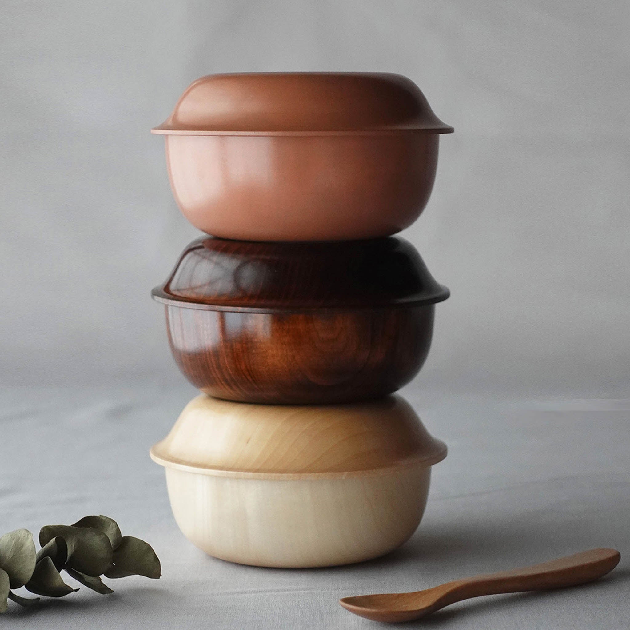 山中漆器 離乳食食器 | KIKKI-Bowl 2点セット | ウルシ | KIKKI