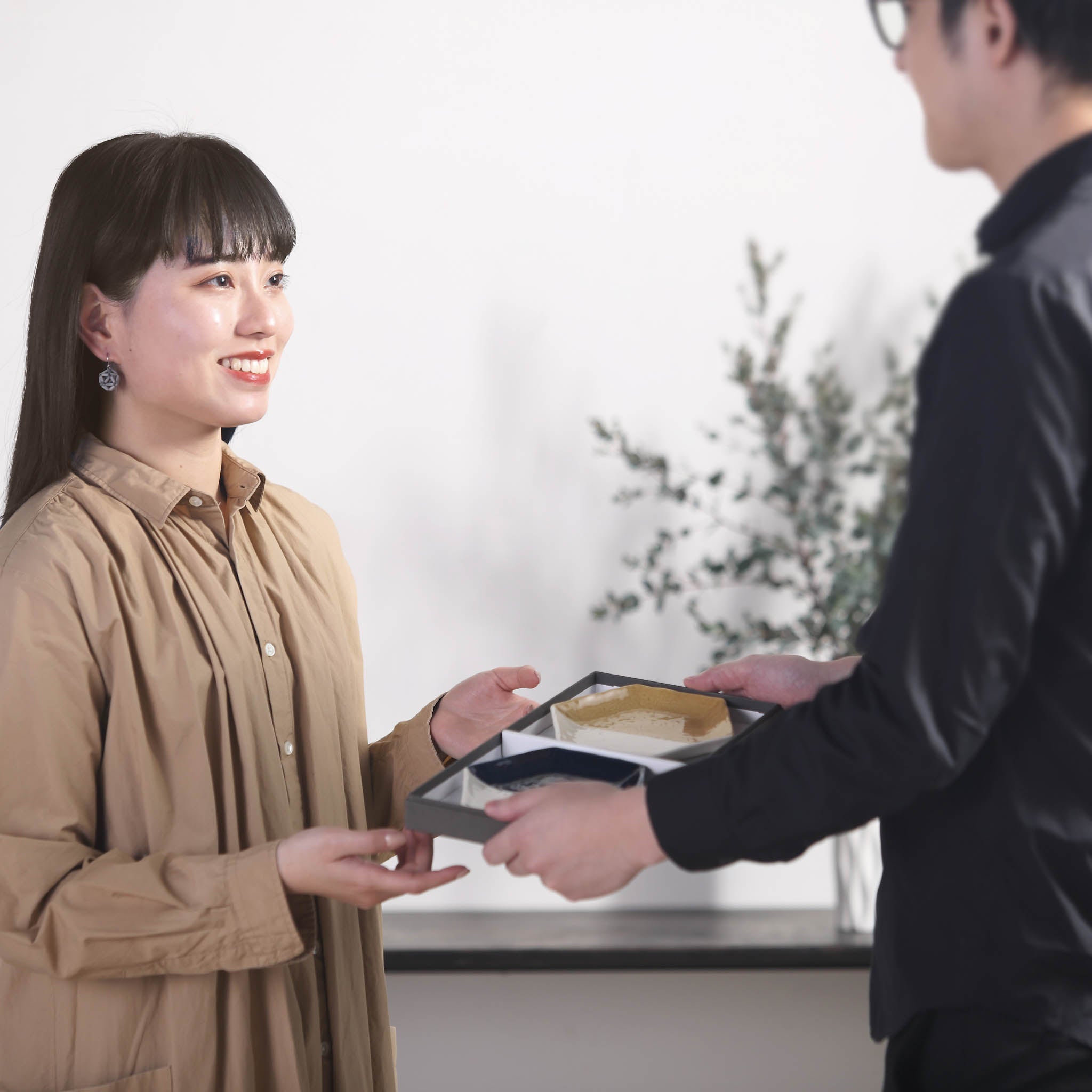瀬戸焼 豆皿 | 六角豆皿5枚セット | にぎやか | m.m.d.