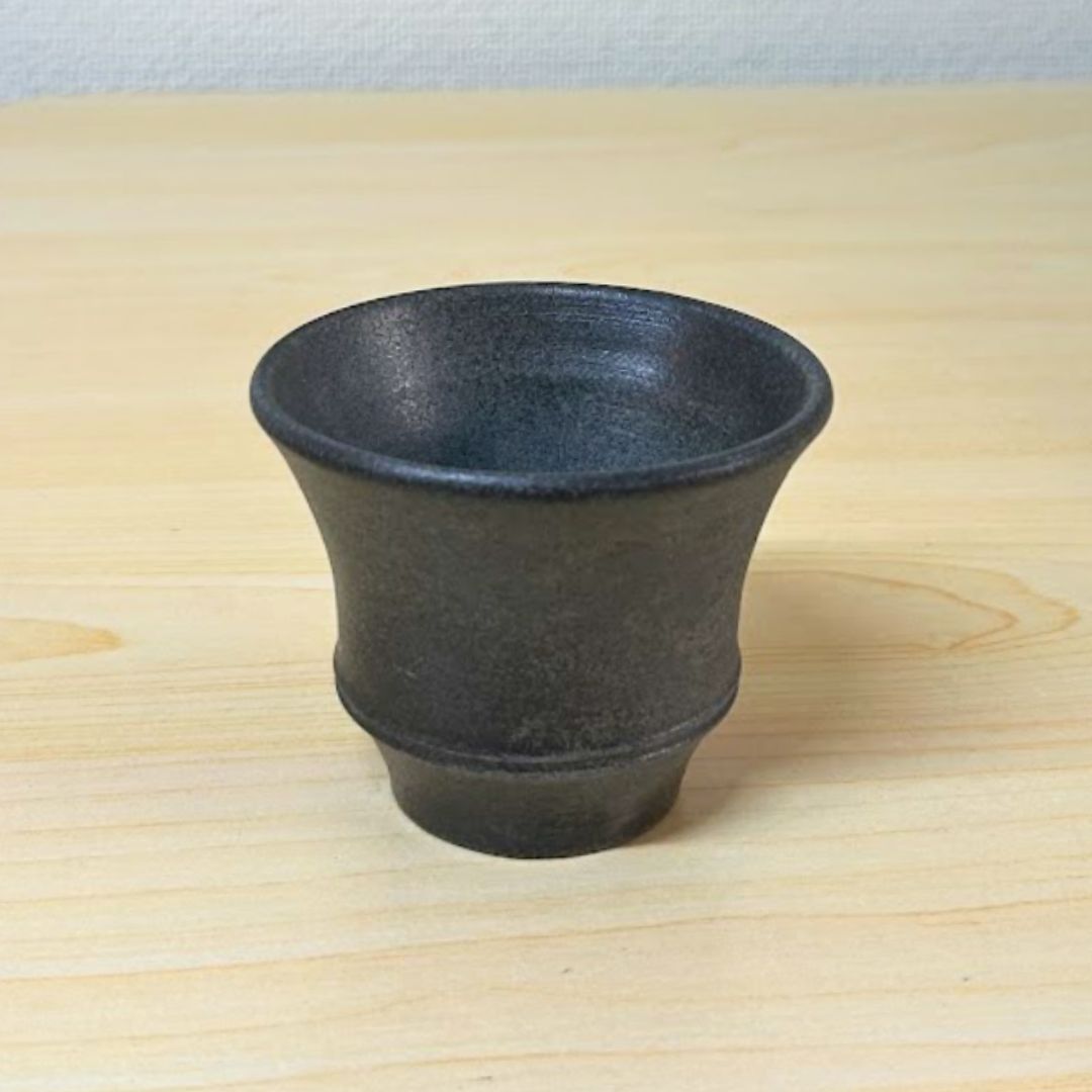 珠洲焼 | ぐい呑み 玄(げん) | 木澤工作所