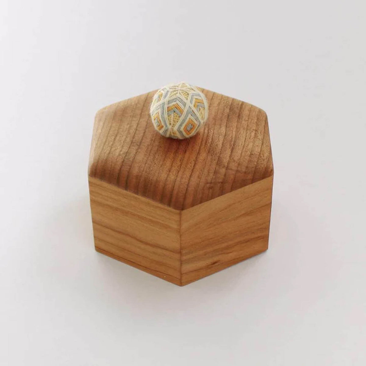 手芸用品 | 手まりの六角小箱 お裁縫セット | Cohana