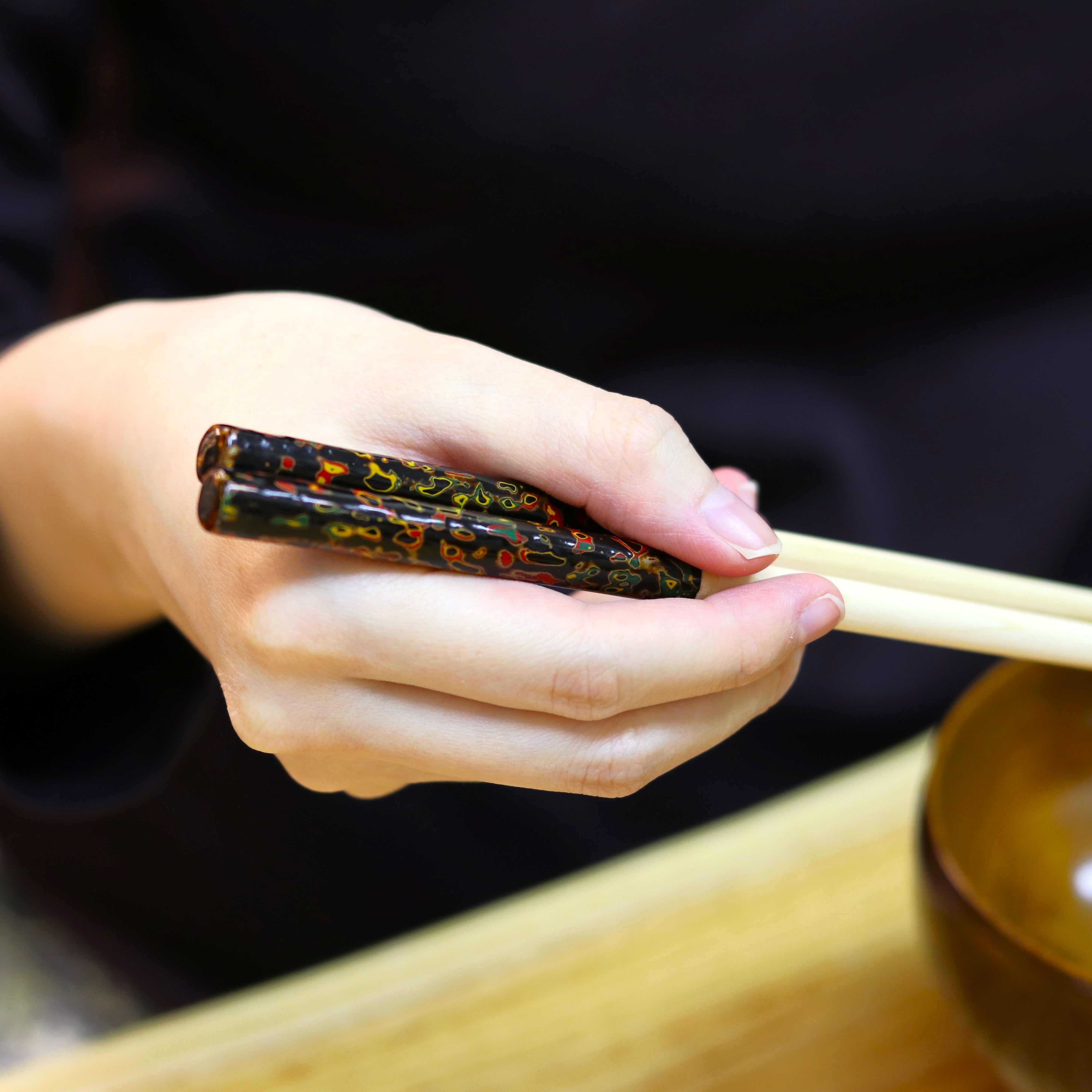 体験キット | 津軽塗お箸研ぎ出しキット | 津軽燈LAB