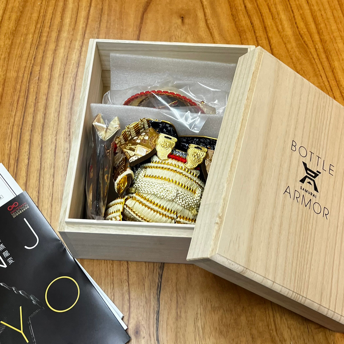 ボトルカバー | 東京手仕事 ボトルアーマー ミニ | 直江兼続公 | 忠保