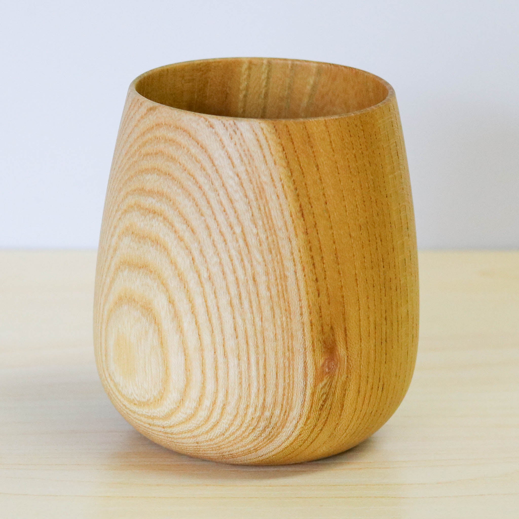 山中漆器 コップ | 江沼カップ ナチュラル | 欅 | 白鷺木工