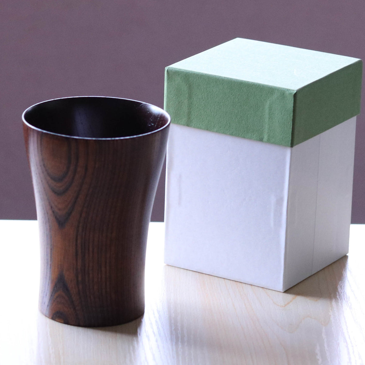 山中漆器 酒器 | 酎カップ | 欅 拭漆 | 大島東太郎商店