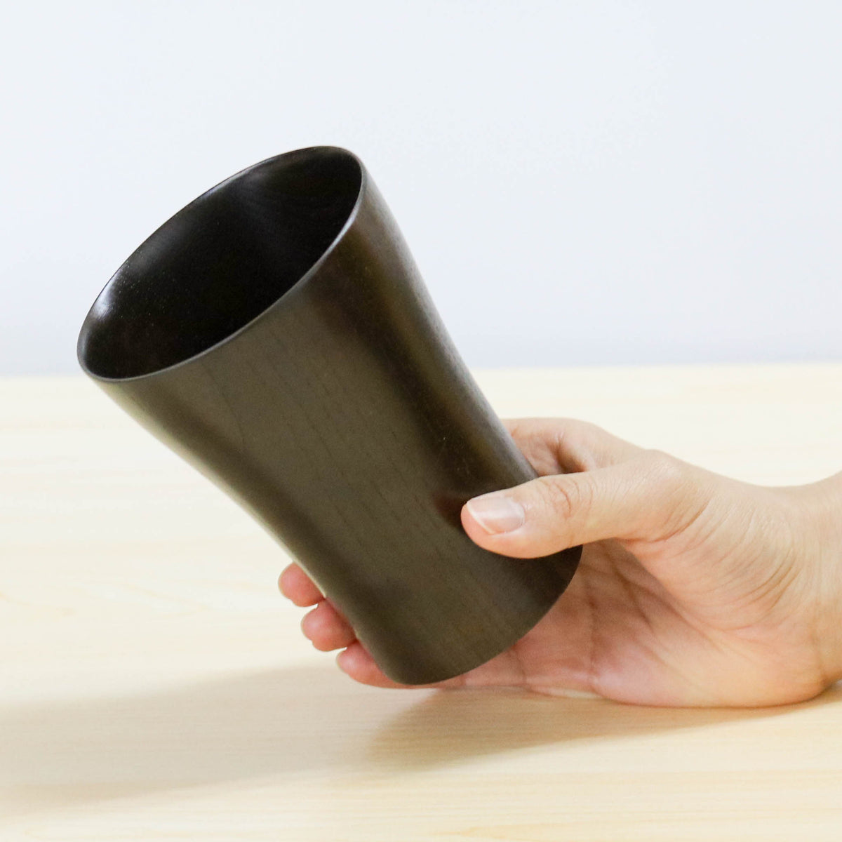 山中漆器 酒器 | 酎カップ | 欅 神代拭漆 | 大島東太郎商店