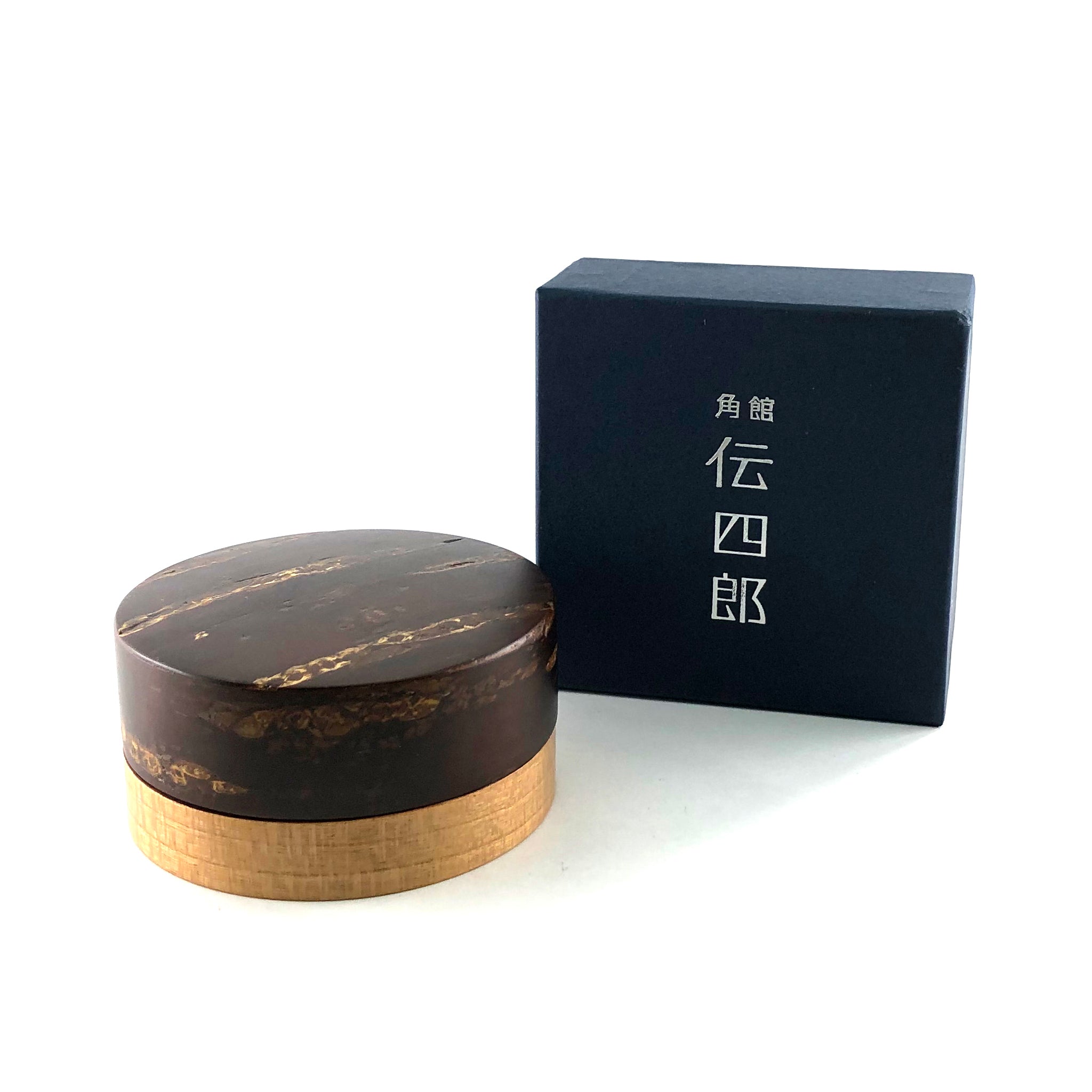 樺細工 菓子入 | 輪筒2色菓子入 | 無地 | 角館伝四郎