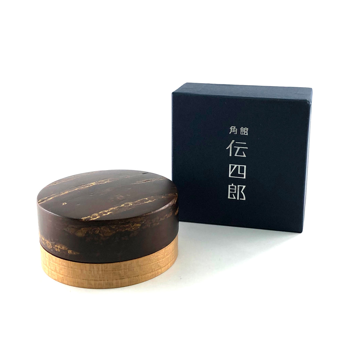 樺細工 菓子入 | 輪筒2色菓子入 | 無地 | 角館伝四郎