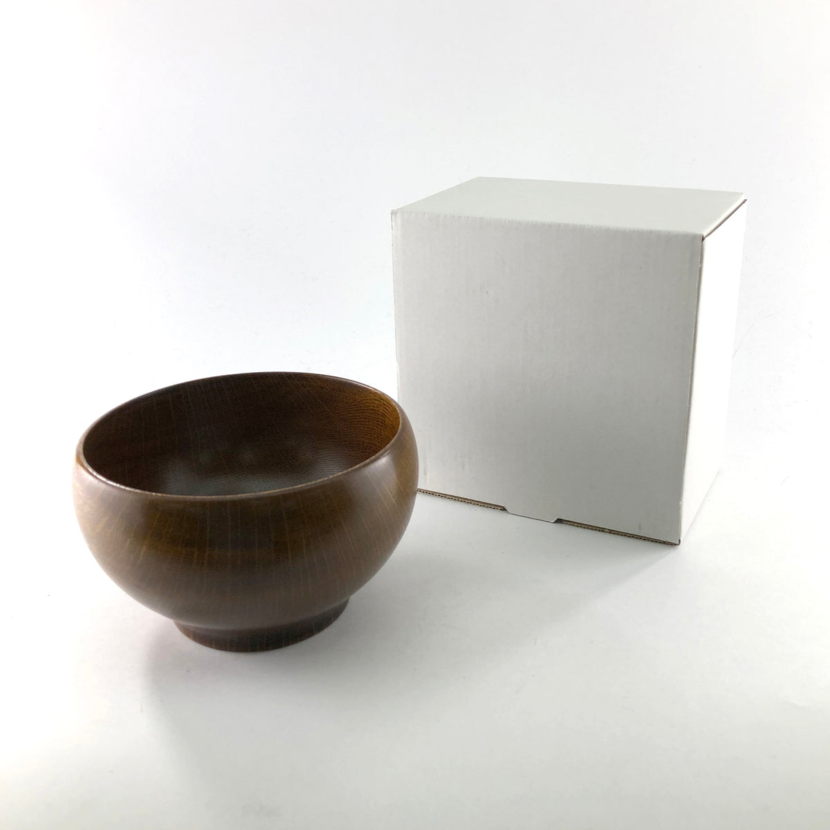 お椀 汁碗 漆器 | 銘木椀 中 漆 | なら | 薗部産業