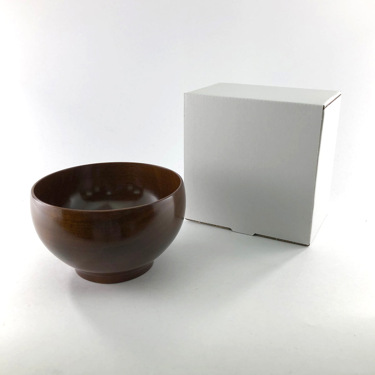 お椀 汁碗 漆器 | 銘木椀 中 漆 | さくら | 薗部産業