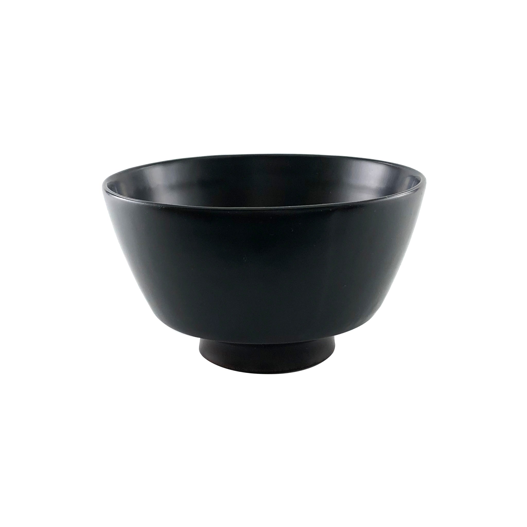 越前漆器 お椀 | 直右ヱ門 欅一文字椀 | 黒溜木地呂 | 土直漆器
