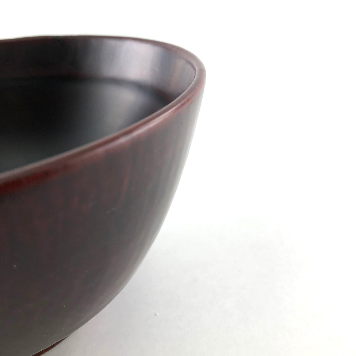 越前漆器 お椀 | 欅 一文字大椀 | 赤溜木地呂 | 土直漆器