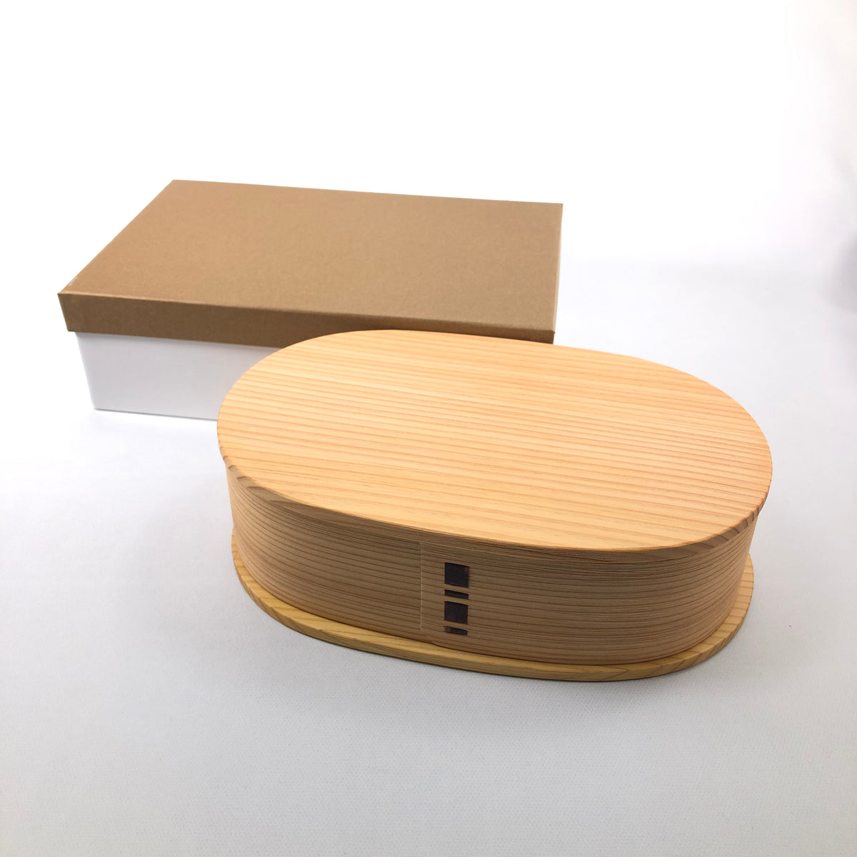 大館曲げわっぱ 弁当箱 | 秋田杉 | 小判 (大) | 大館工芸社