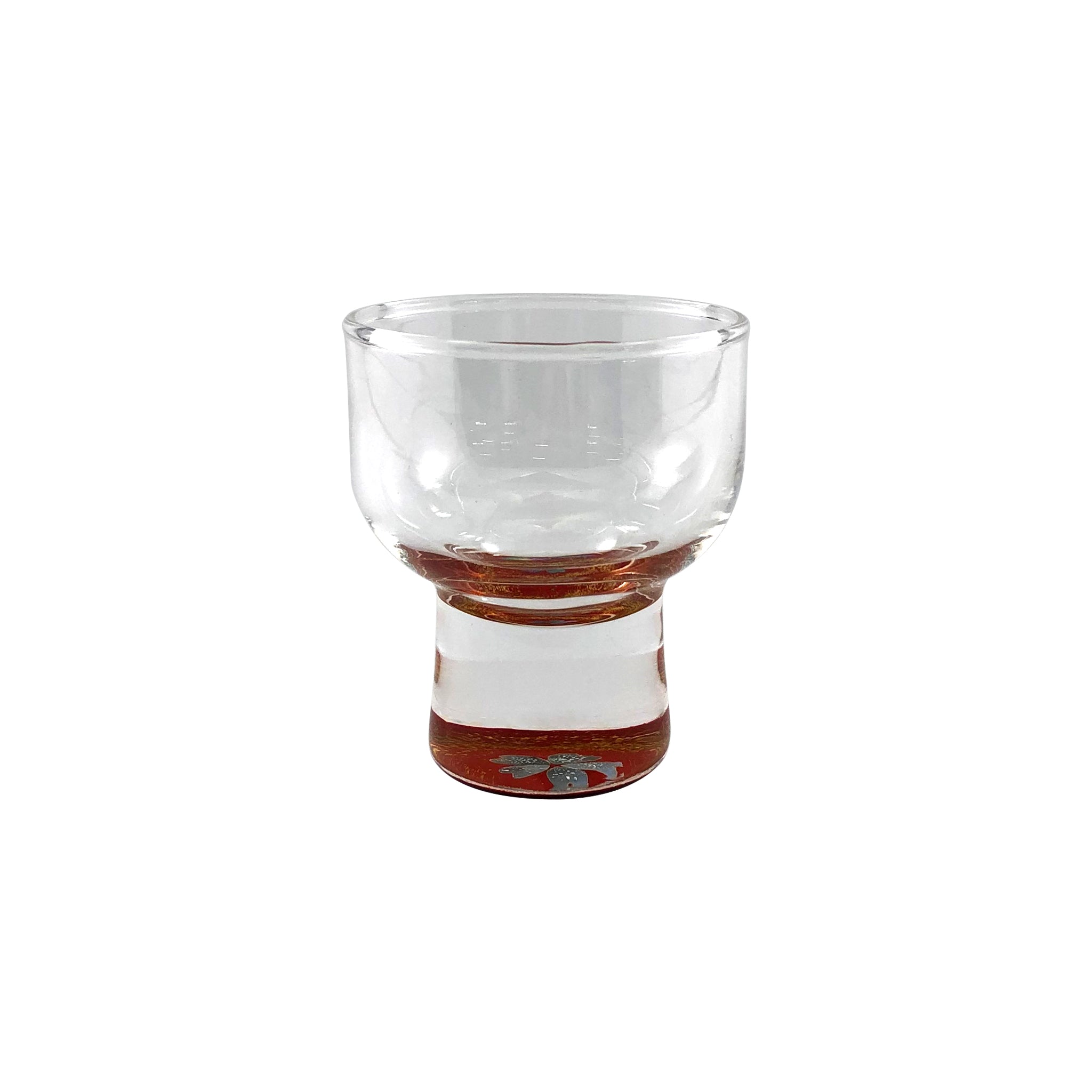 グラス 盃 | 金桜貝入 | 朱 | 天野漆器