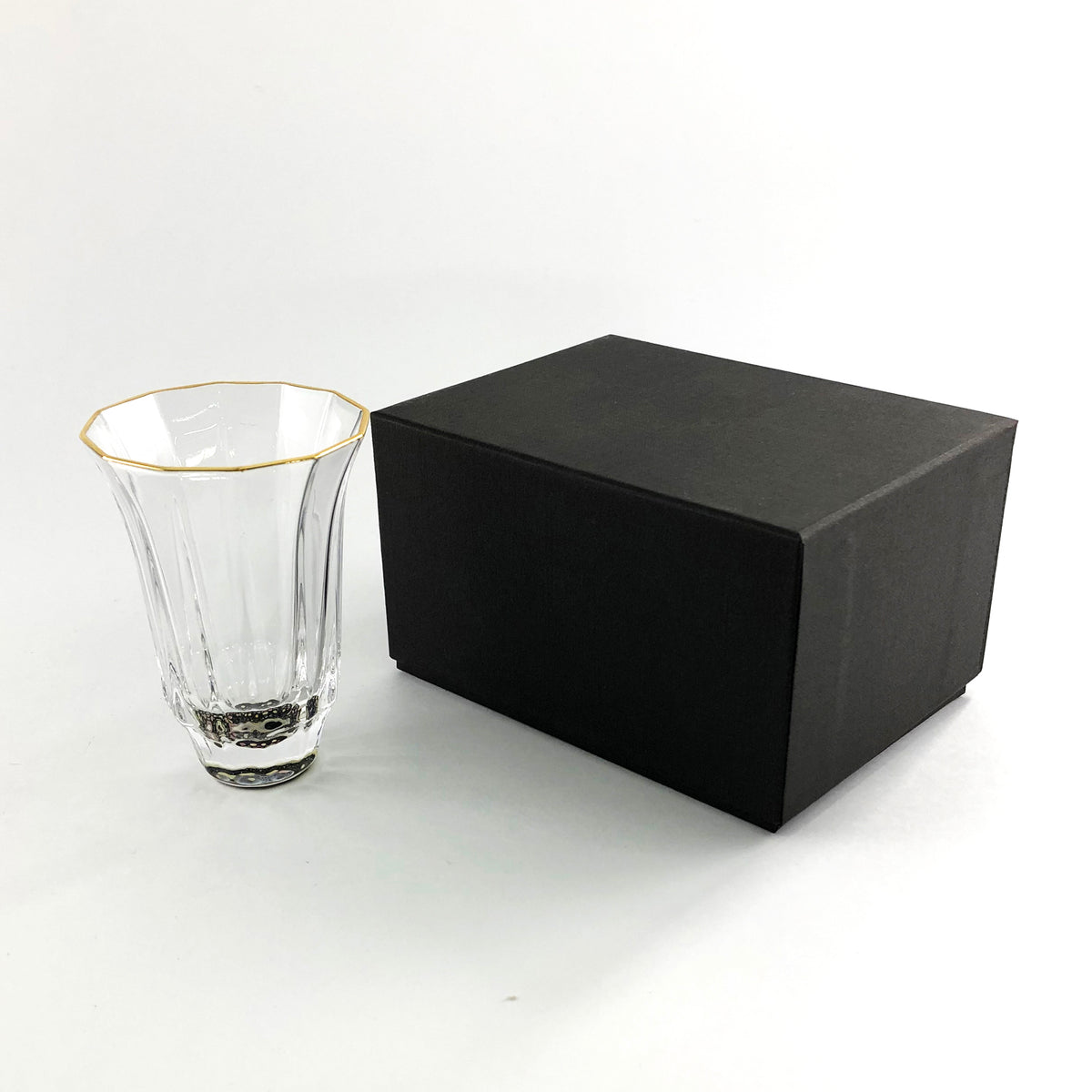 グラス 盃 | 金杯万華鏡 | 水玉 | 黒 | 天野漆器