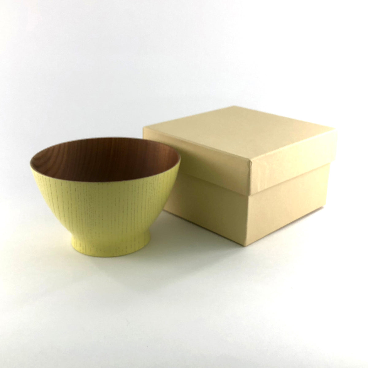 お椀 汁碗 | 山中漆器 とりどりわん | イエロー | 山崎又一商店