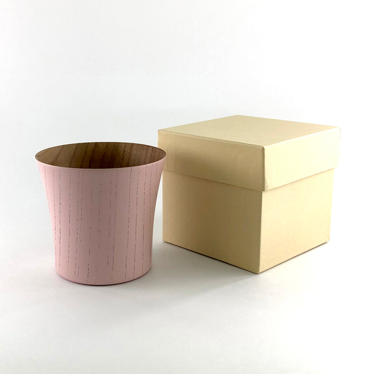山中漆器 コップ | とりどりかっぷ | ピンク 小 | 山崎又一商店
