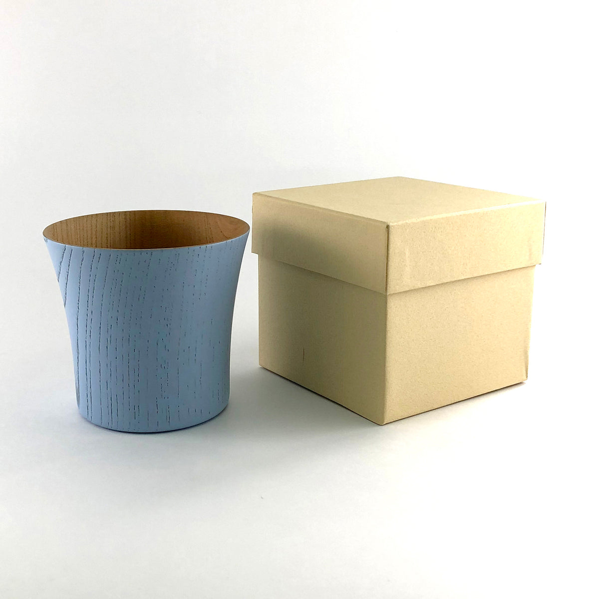 山中漆器 コップ | とりどりかっぷ | ブルー 小 | 山崎又一商店