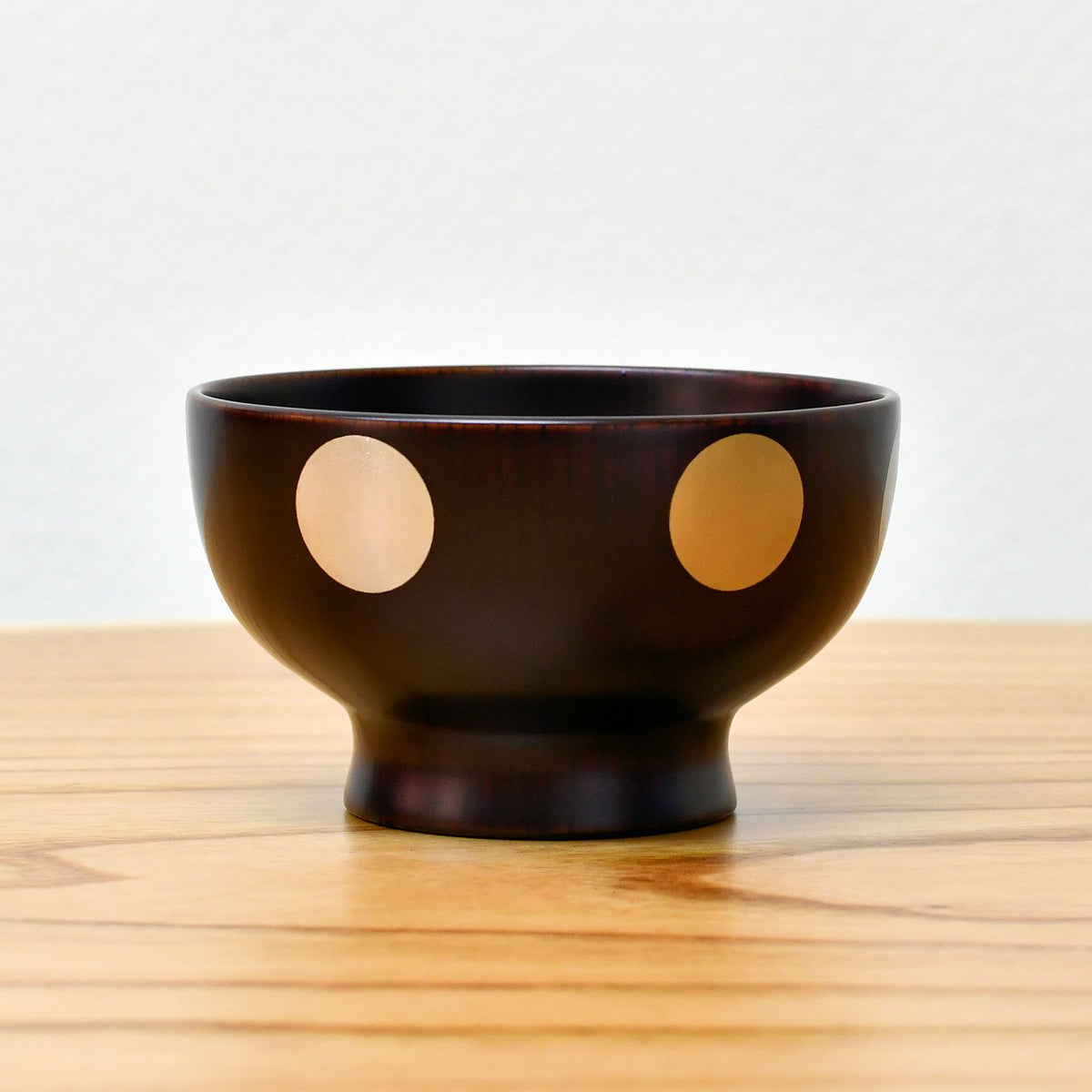 越前漆器 お椀 | 椀 日月| 木地呂 | 土直漆器
