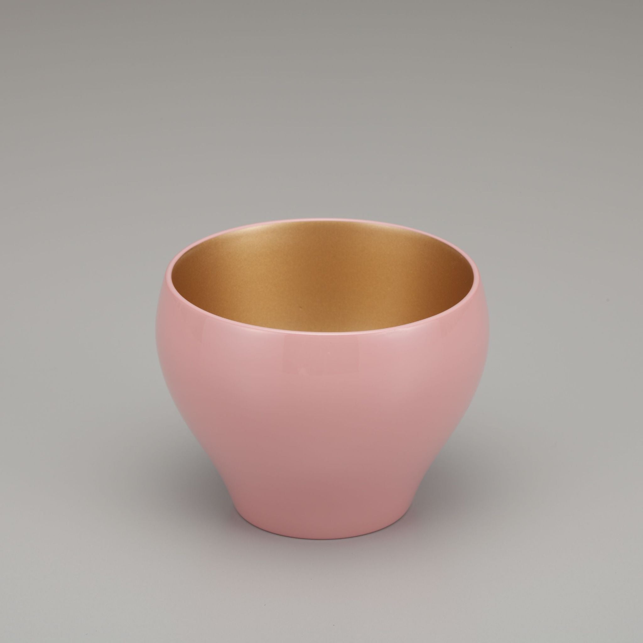 【廃番】会津塗 カップ | デザートカップ | ピンク内金 | 福西惣兵衛商店